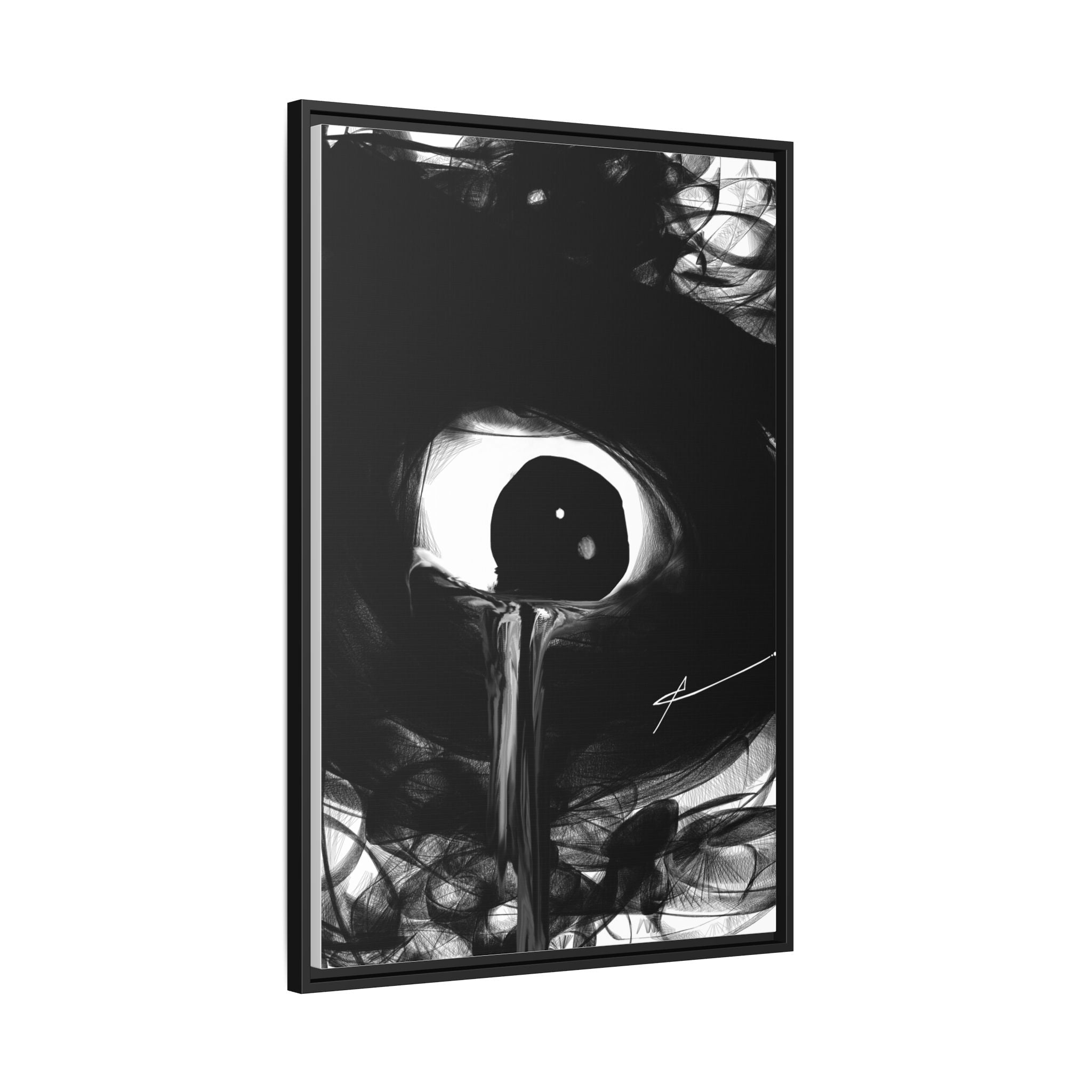 "Leak" Canvas Print (Framed)