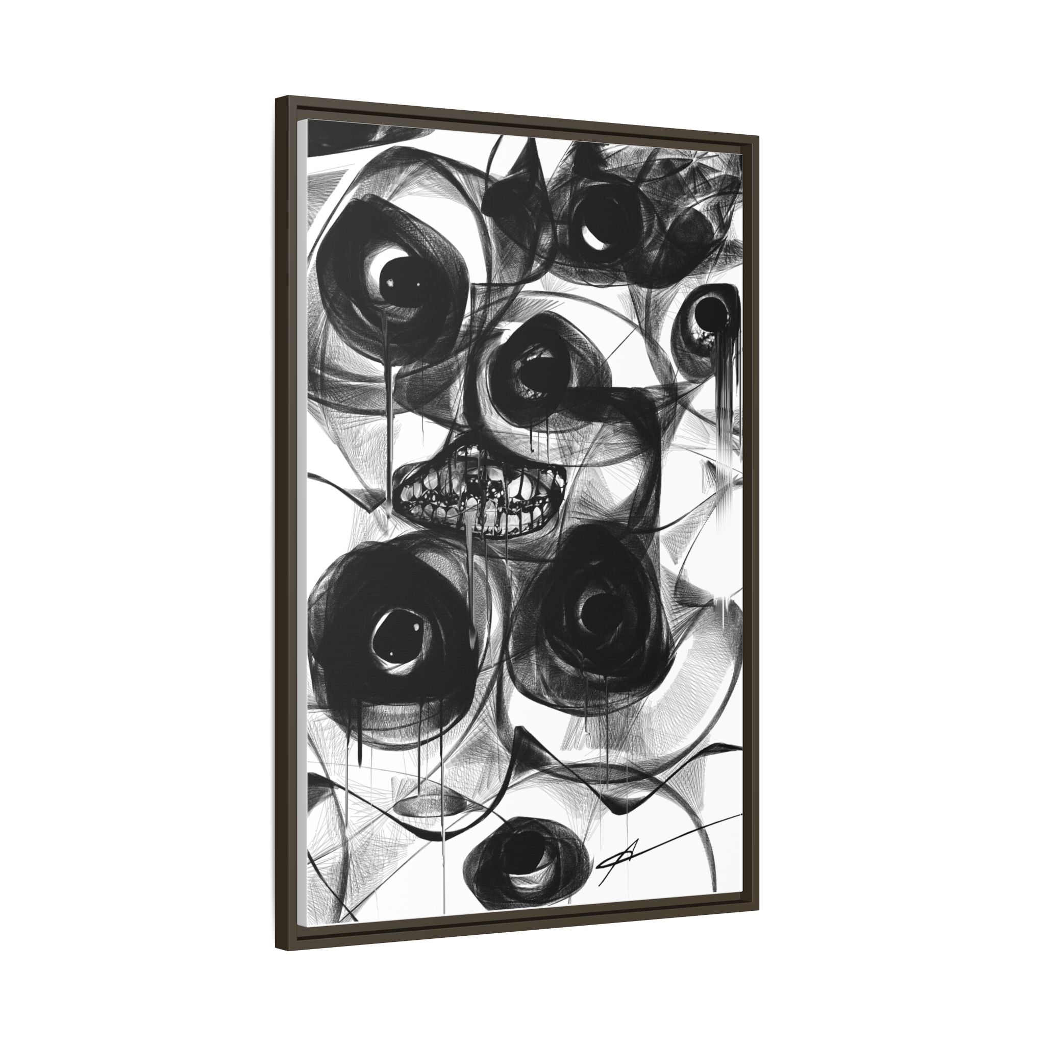 "Watches" Canvas Print (Framed)