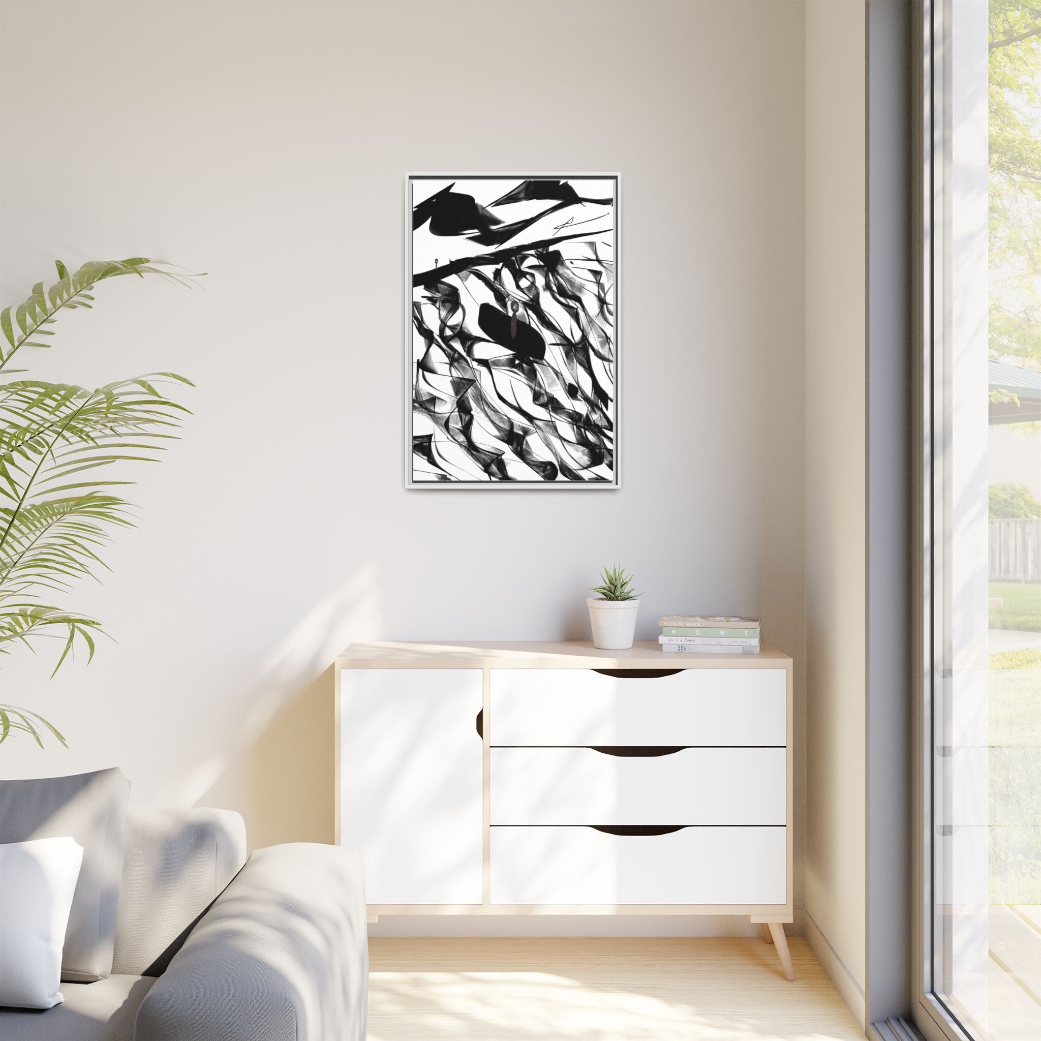 "Still" Canvas Print (Framed)