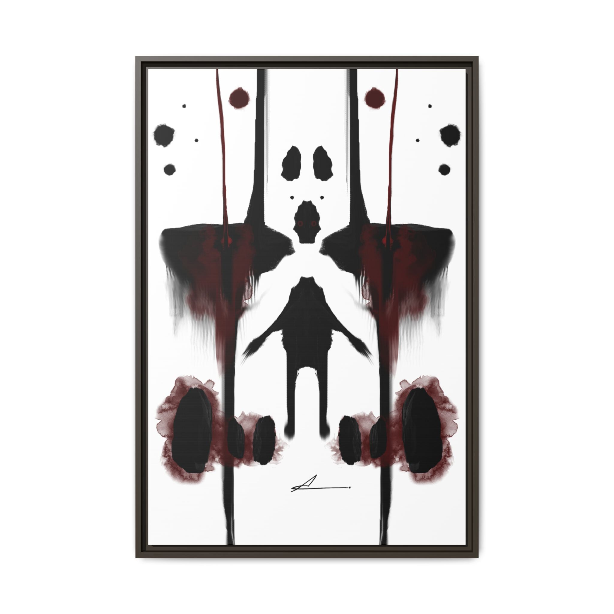 "Muffled" Canvas Print (Framed)