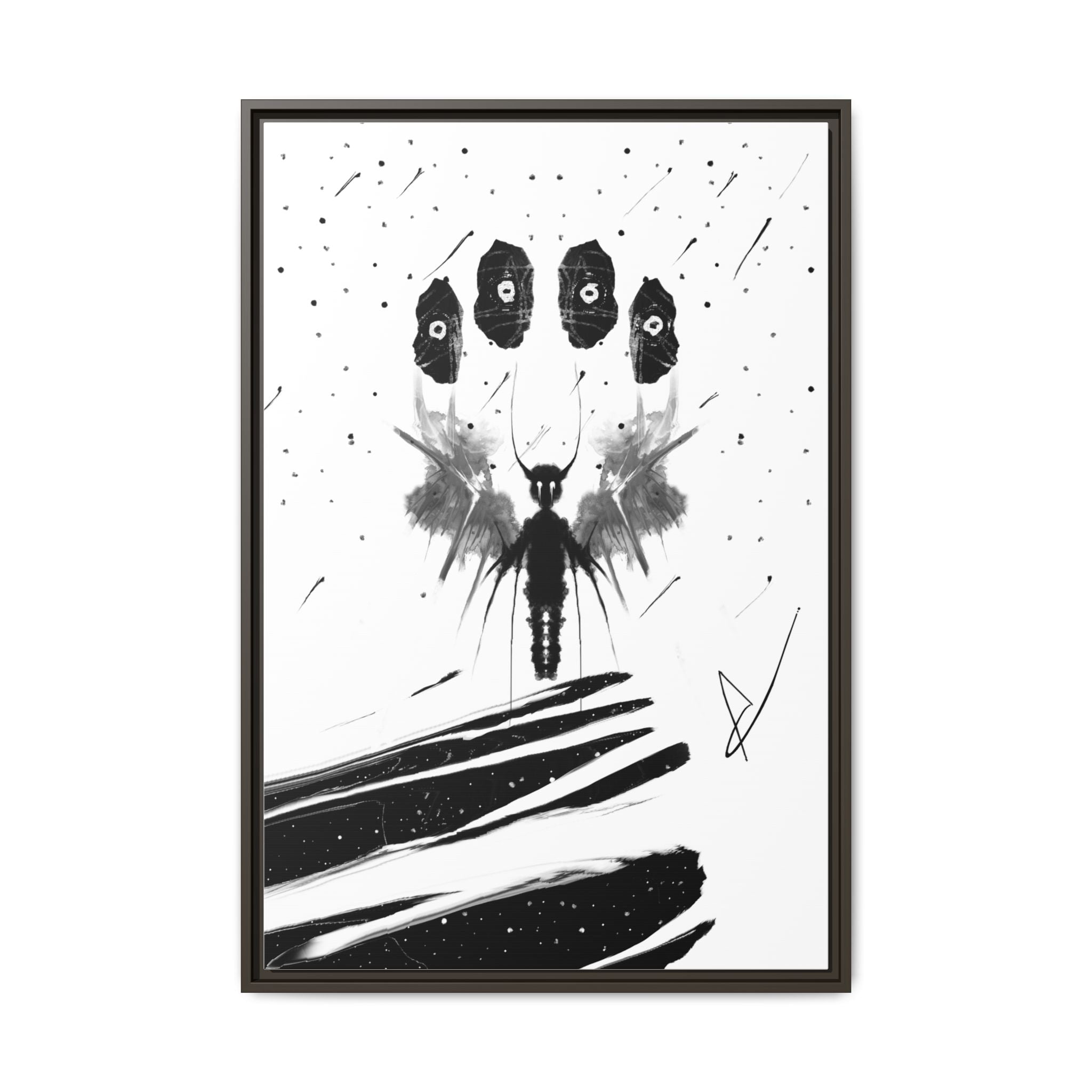 "Stranded" Canvas Print (Framed)