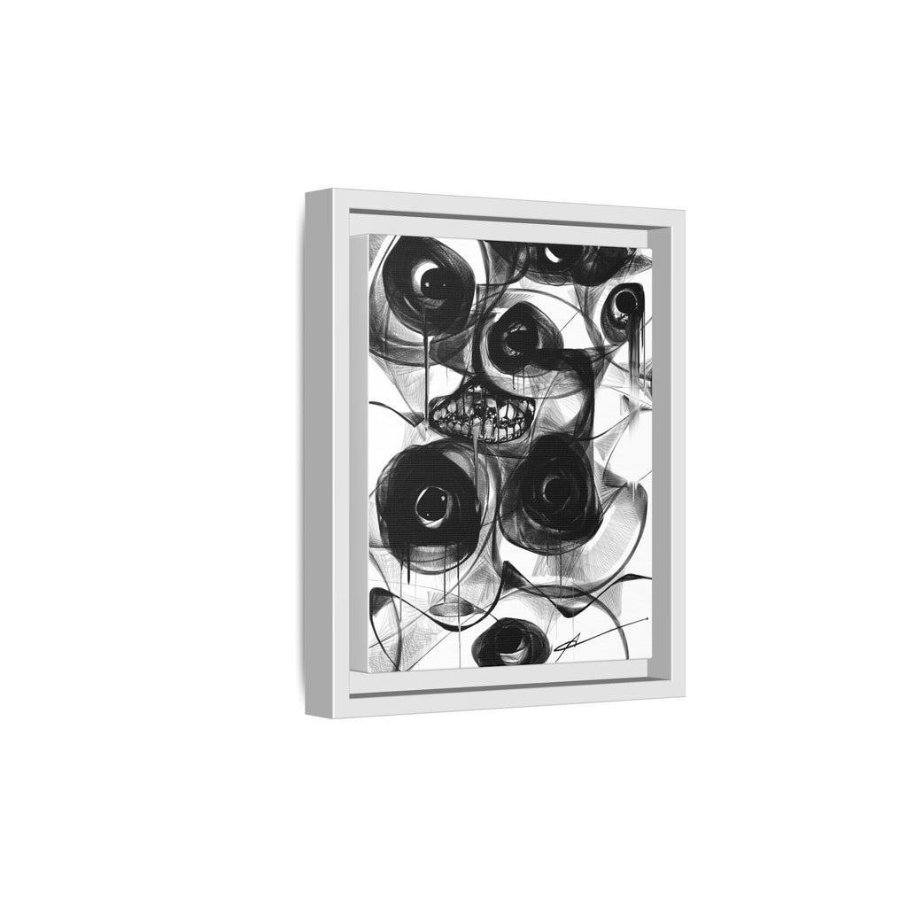 Modern Horror Abstract Canvas Wall Art | Watches – AbstractsOfficial 8 x 10 (Vertical)