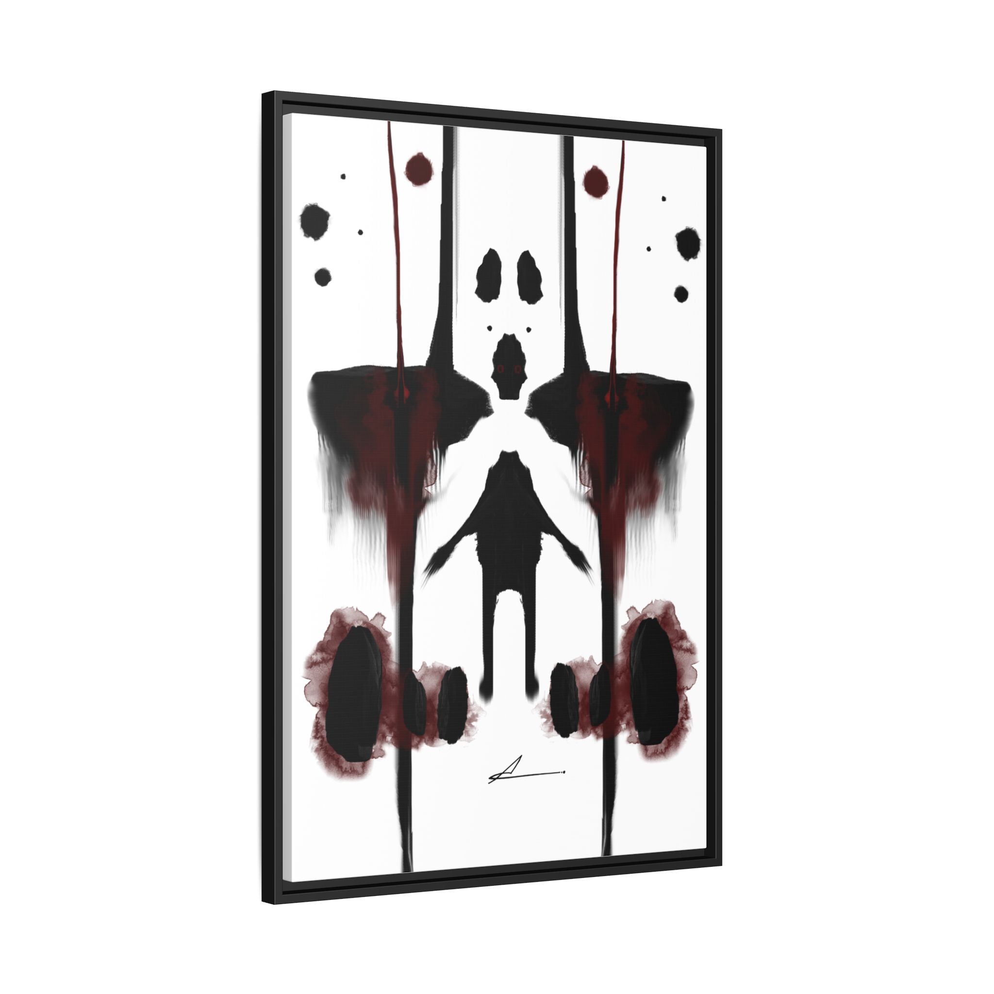 "Muffled" Canvas Print (Framed)