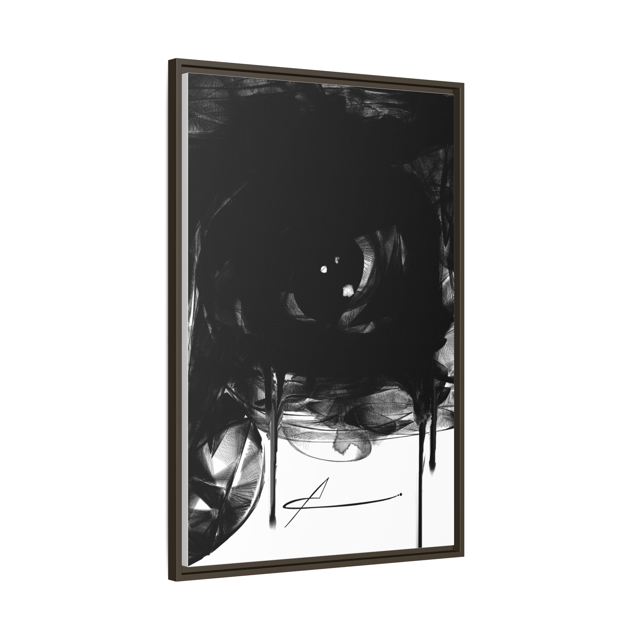 Modern Moody Abstract Canvas Wall Art | Seen – AbstractsOfficial 24x36 (vertical)