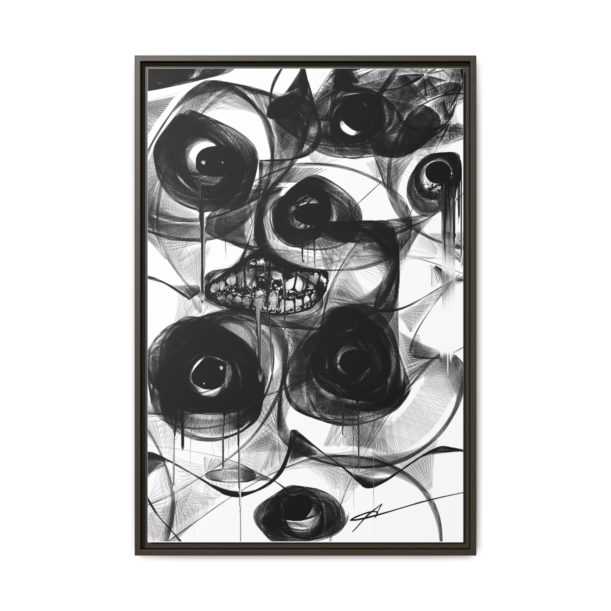 "Watches" Canvas Print (Framed)