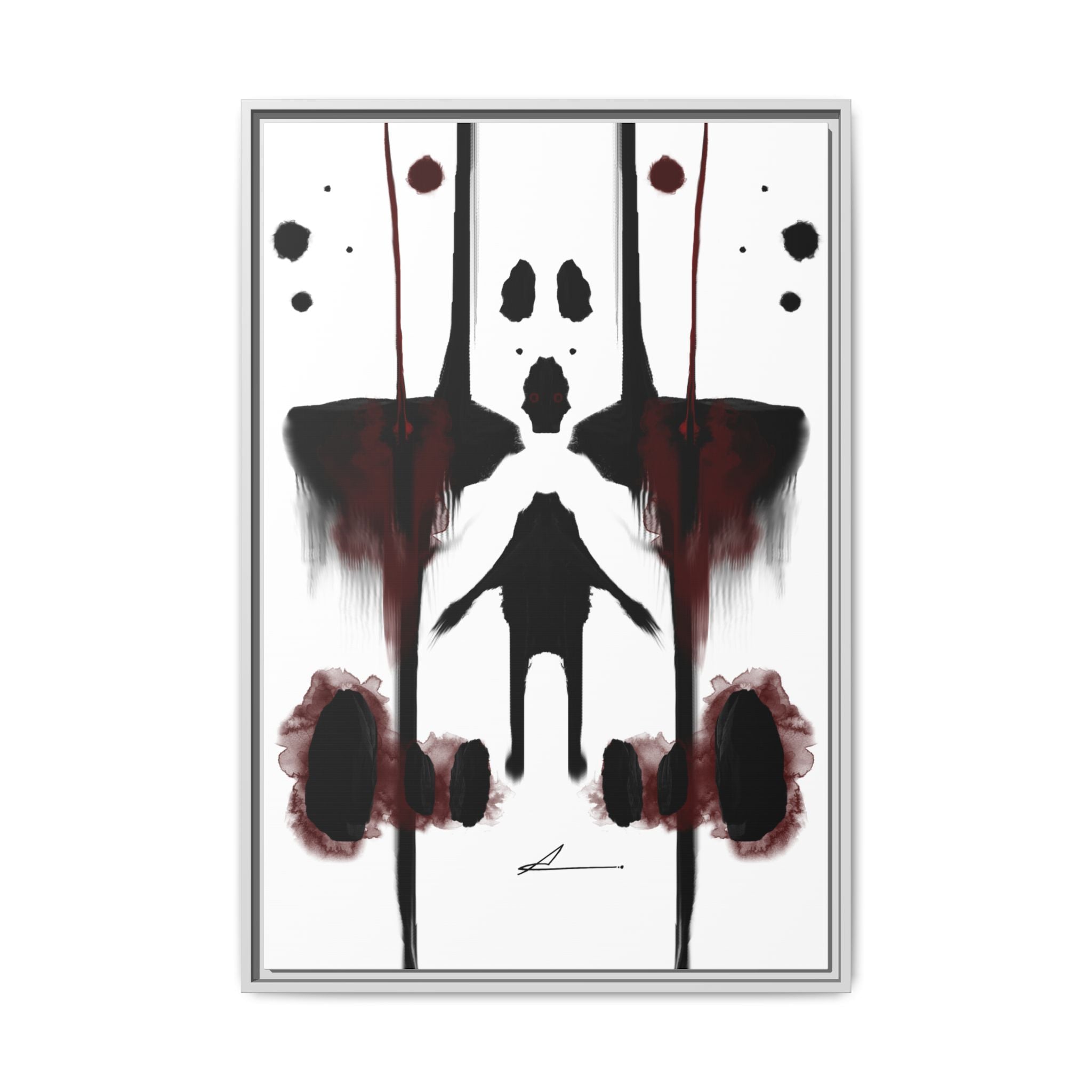 "Muffled" Canvas Print (Framed)