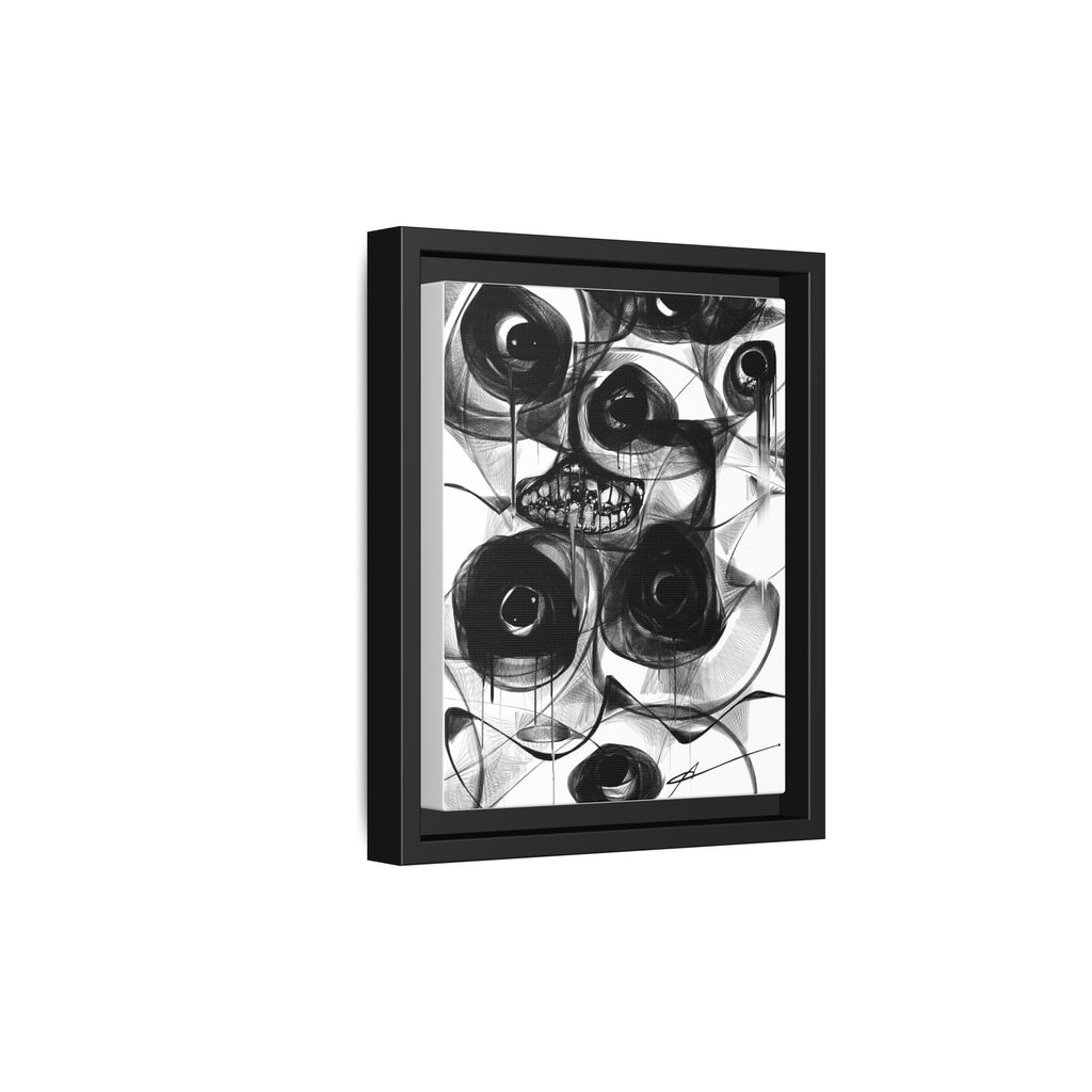 Modern Horror Abstract Canvas Wall Art | Watches – AbstractsOfficial 8 x 10 (Vertical)