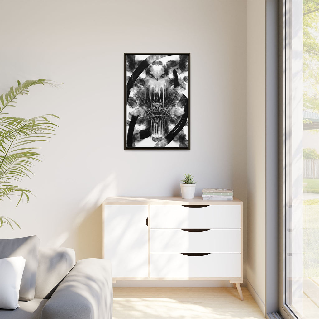 Modern Dark Abstract Canvas Wall Art | Inside – AbstractsOfficial 24x36 (vertical)