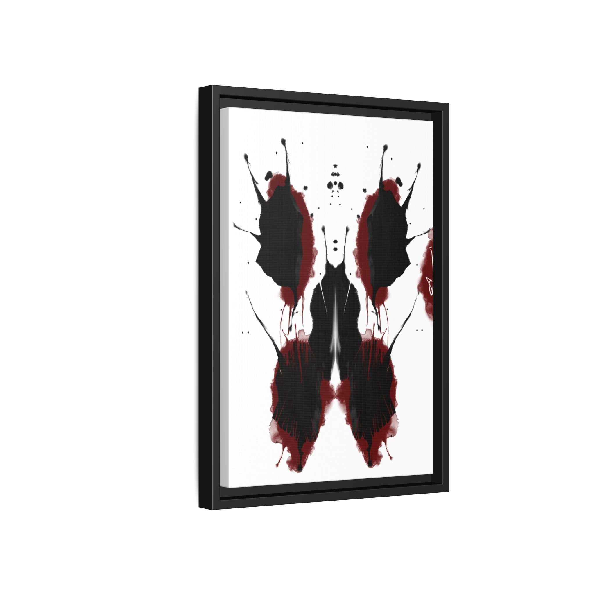 "Phlebotomize" Canvas Print (Framed) Smaller size