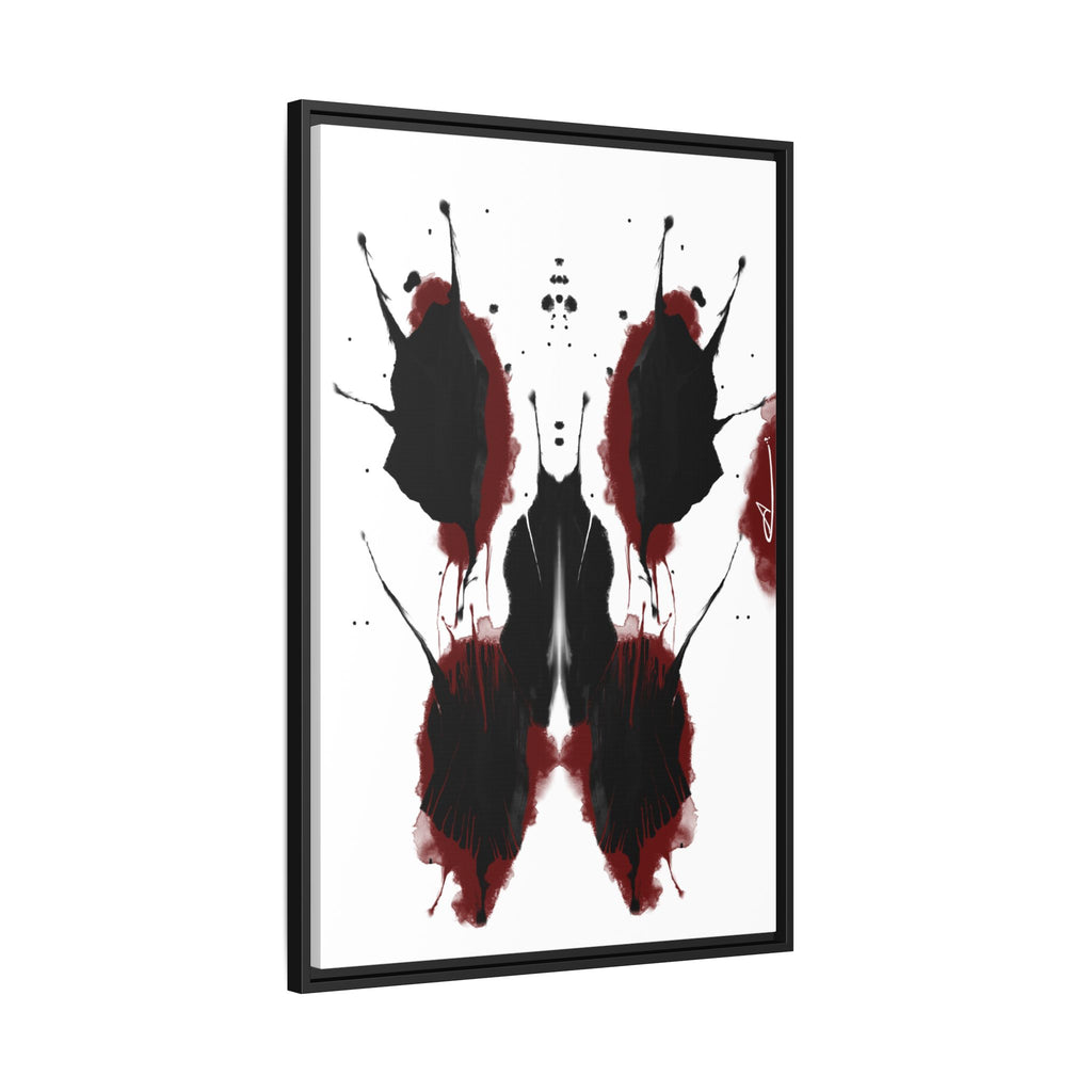 "Phlebotomize" Canvas Print (Framed)