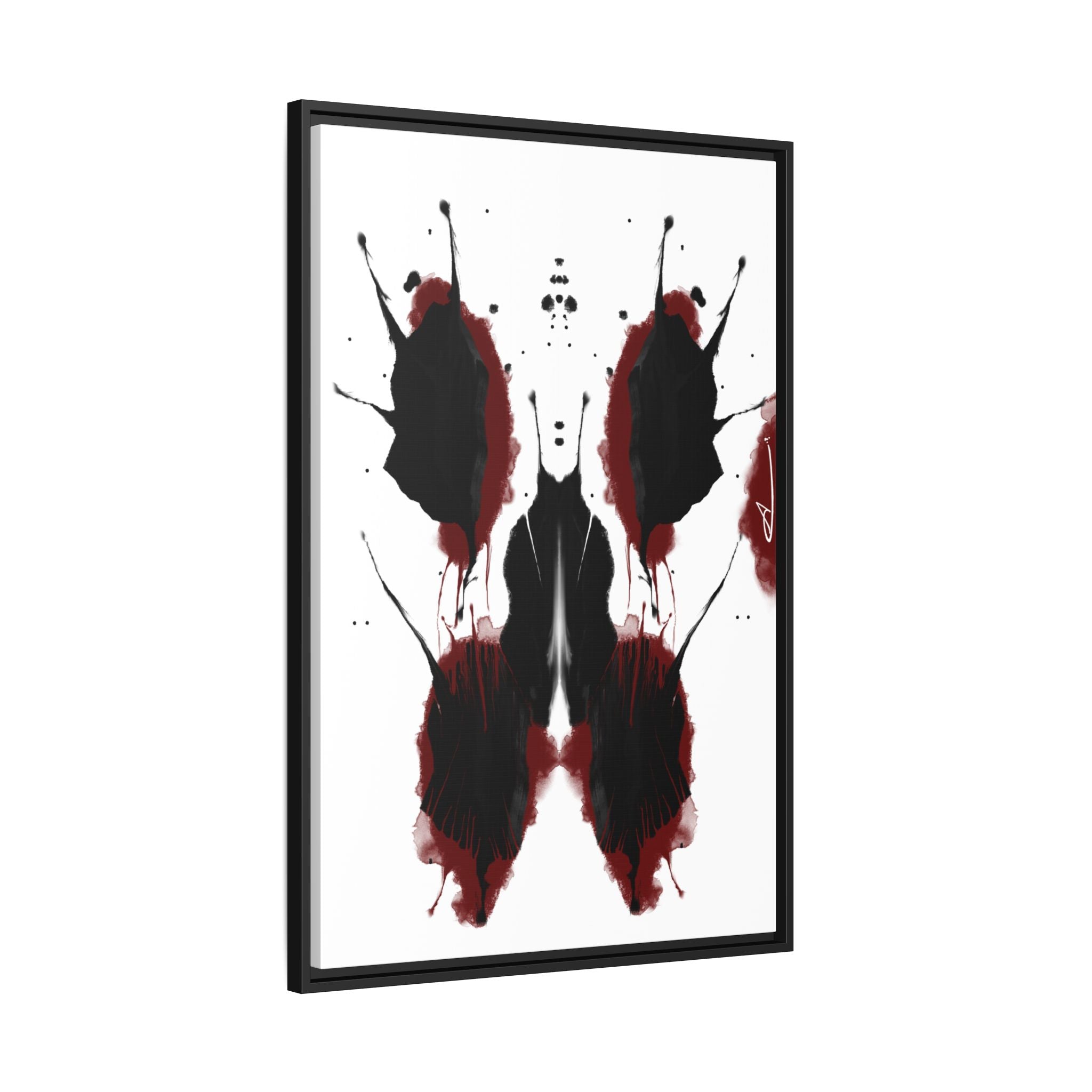 "Phlebotomize" Canvas Print (Framed)