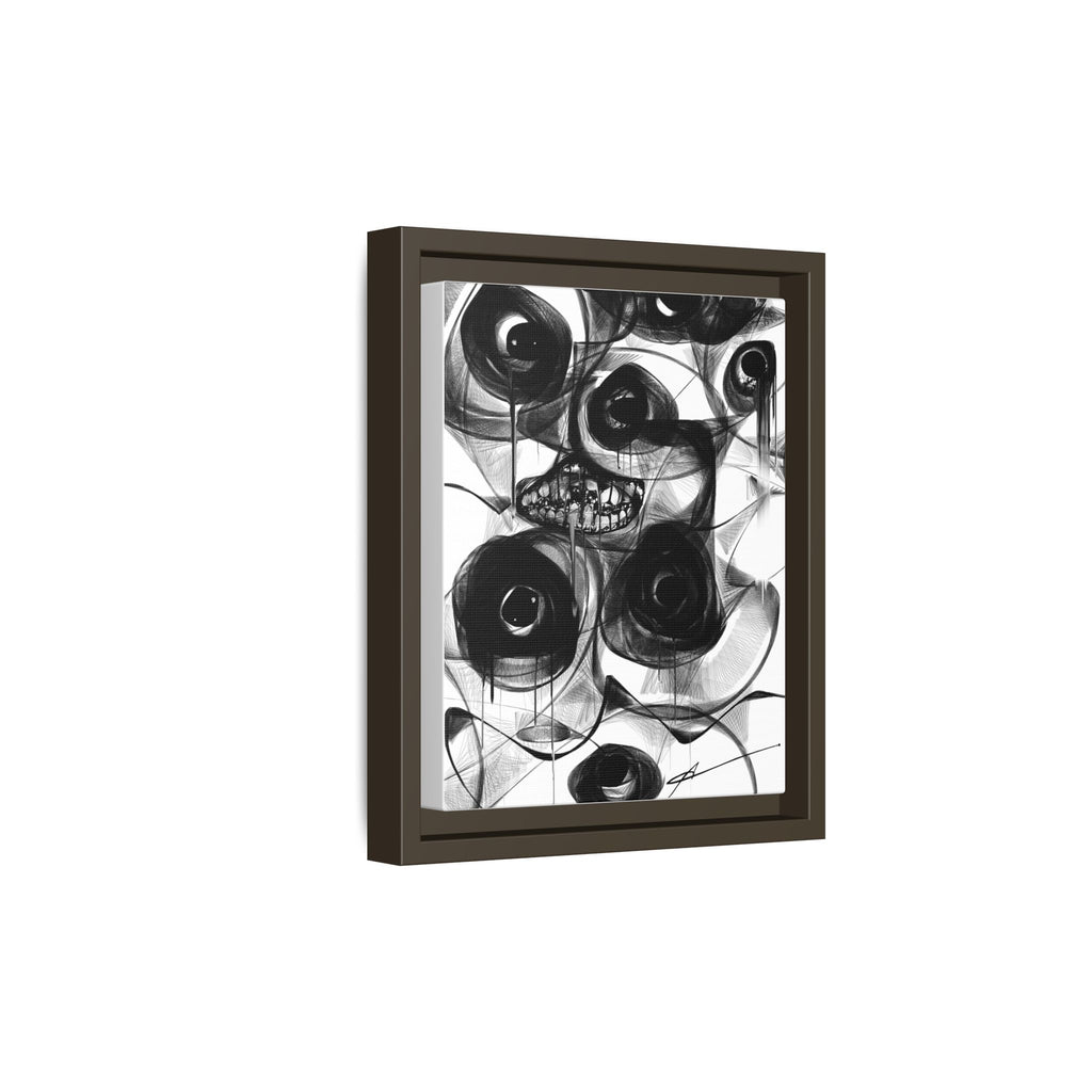 Modern Horror Abstract Canvas Wall Art | Watches – AbstractsOfficial 8 x 10 (Vertical)