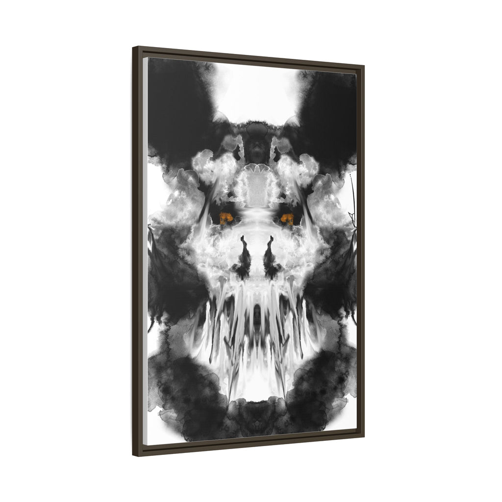 Modern Dark Abstract Canvas Wall Art | Provoke – AbstractsOfficial 24x36 (vertical)