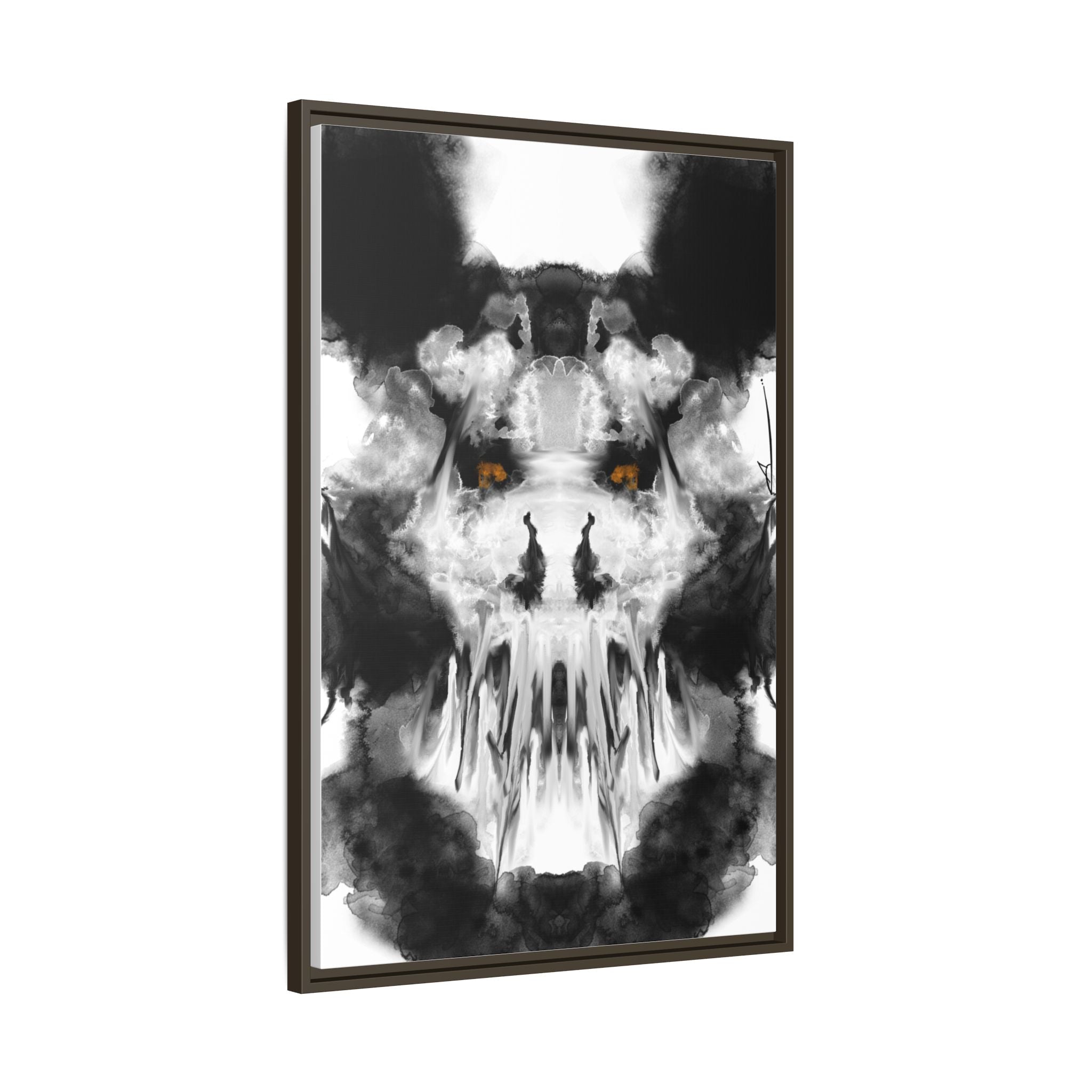 Modern Dark Abstract Canvas Wall Art | Provoke – AbstractsOfficial 24x36 (vertical)
