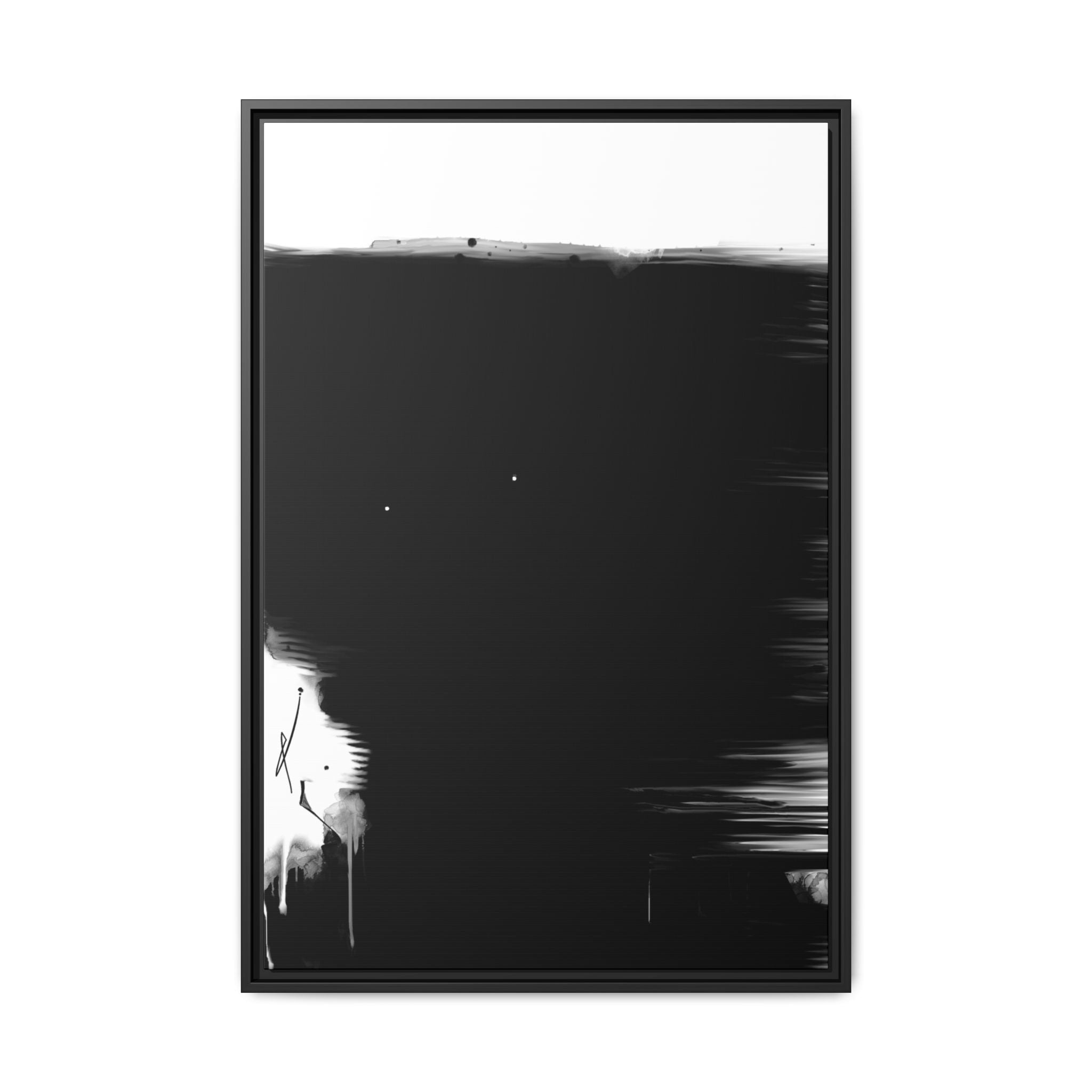 Modern Dark Abstract Canvas Wall Art | Tend – AbstractsOfficial 24 x 36 (vertical)