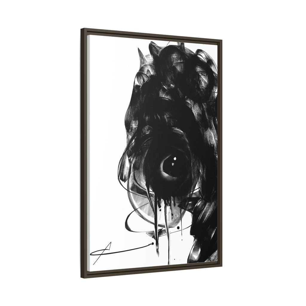 "Melancholy" Canvas Print (Framed)