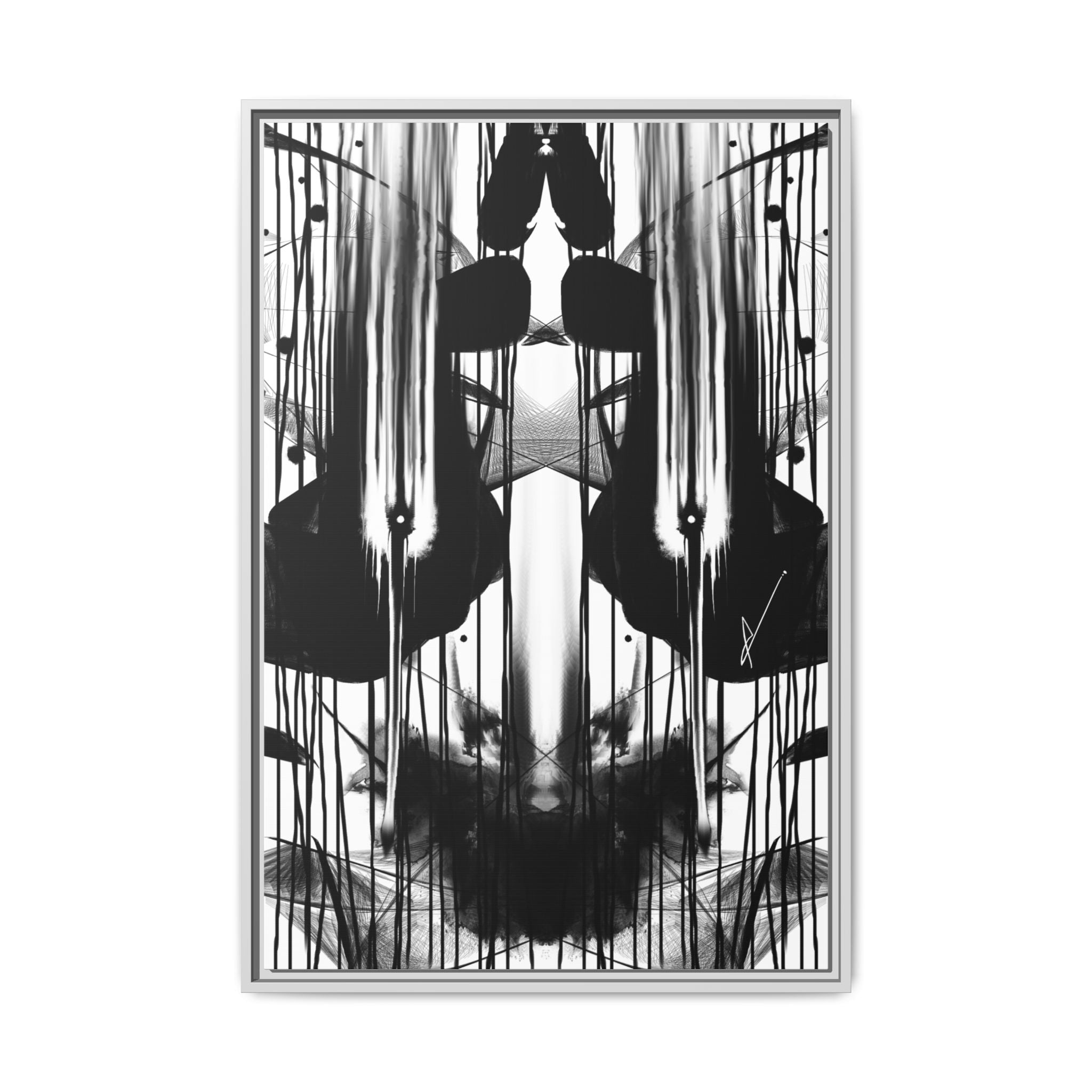 "Befoul" Canvas Print (Framed)