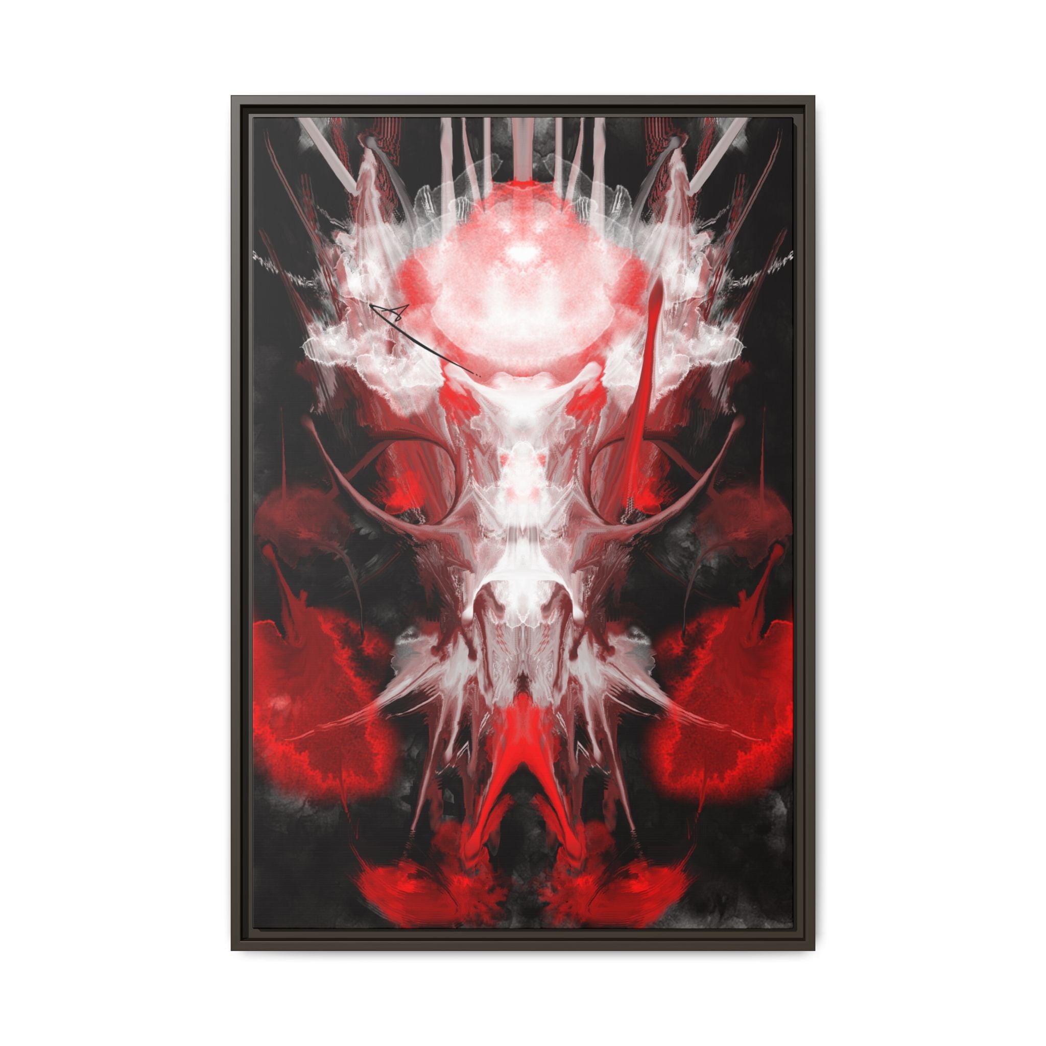 Modern Dark Abstract Canvas Wall Art | Talons – AbstractsOfficial 24x36 (vertical)