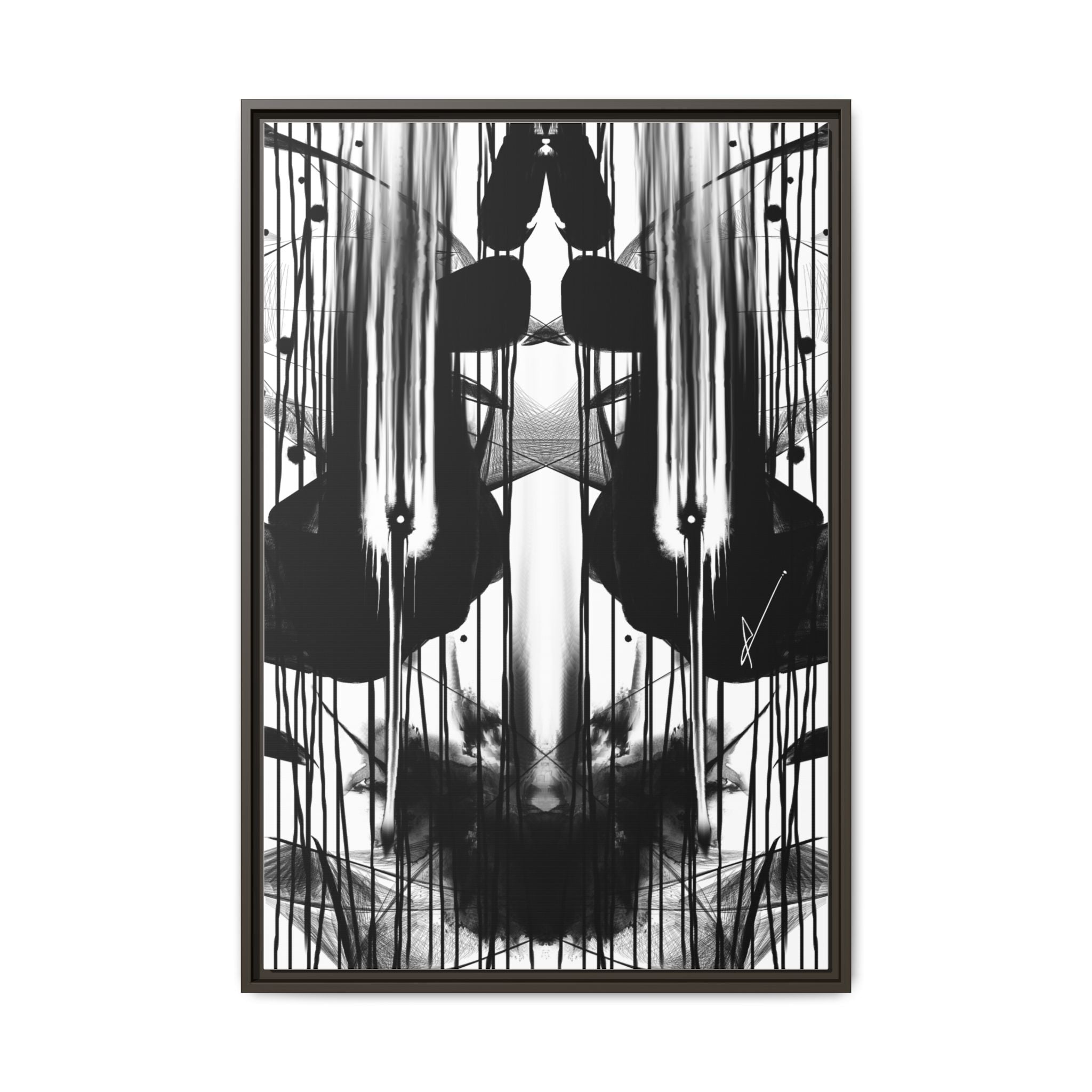 "Befoul" Canvas Print (Framed)