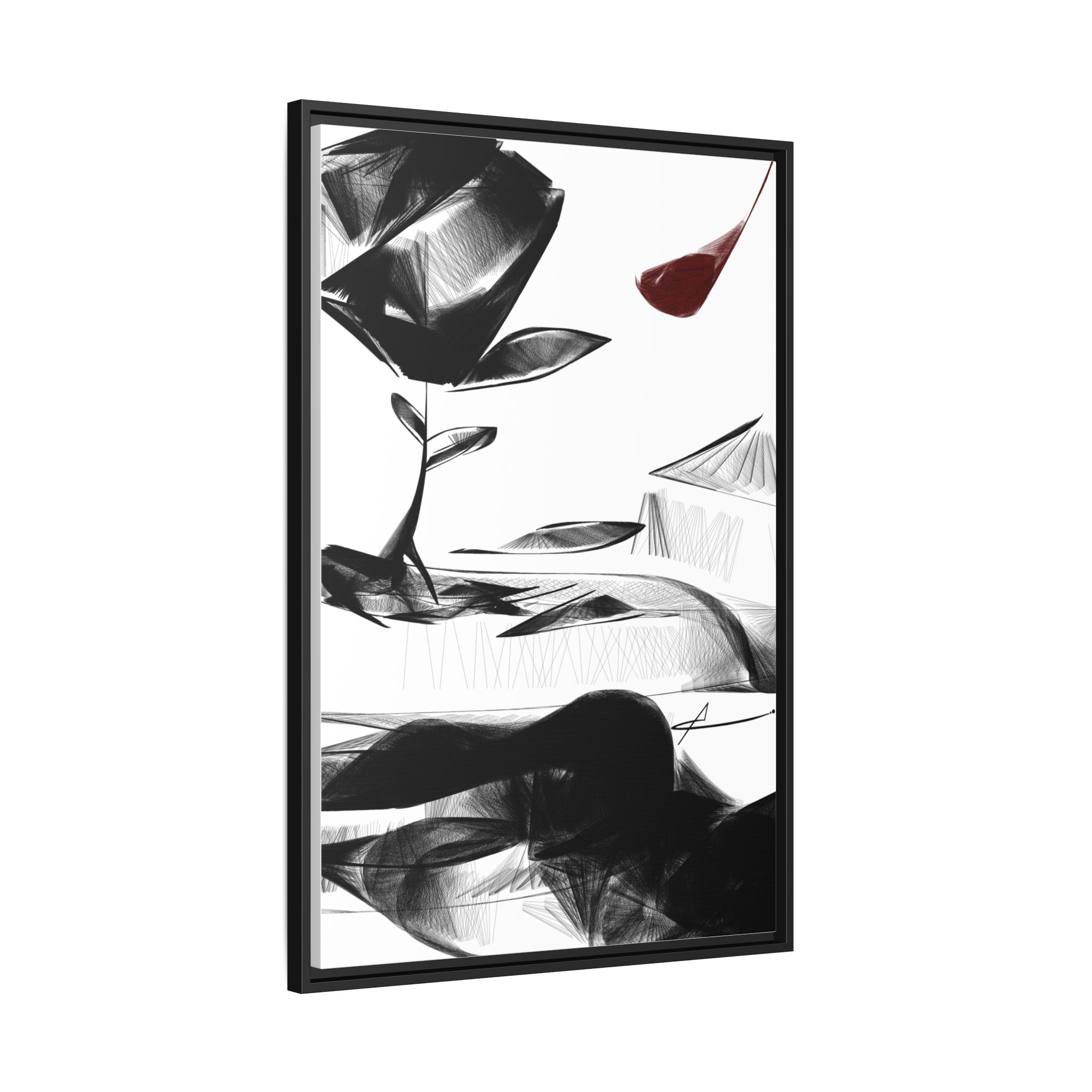 "Stand" Canvas Print (Framed)