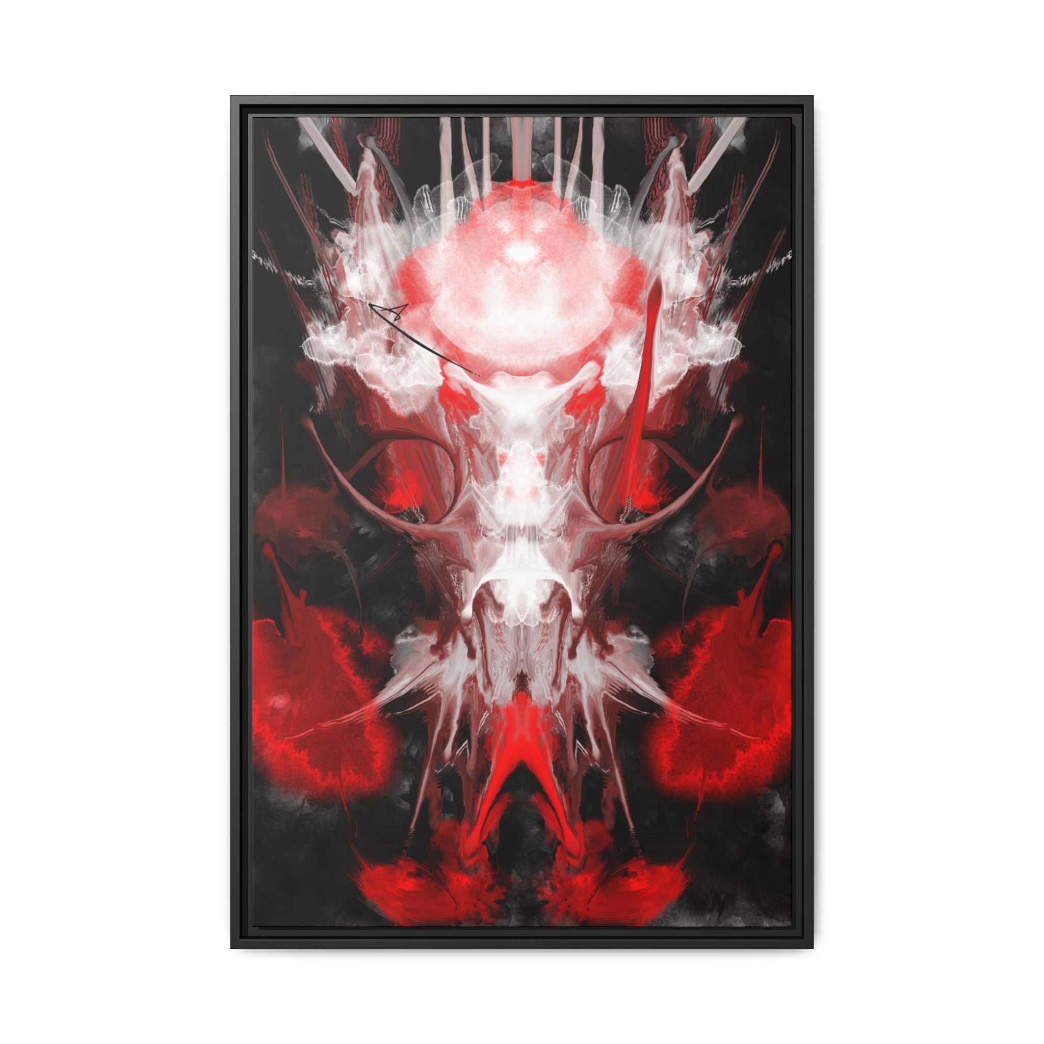 Modern Dark Abstract Canvas Wall Art | Talons – AbstractsOfficial 24x36 (vertical)