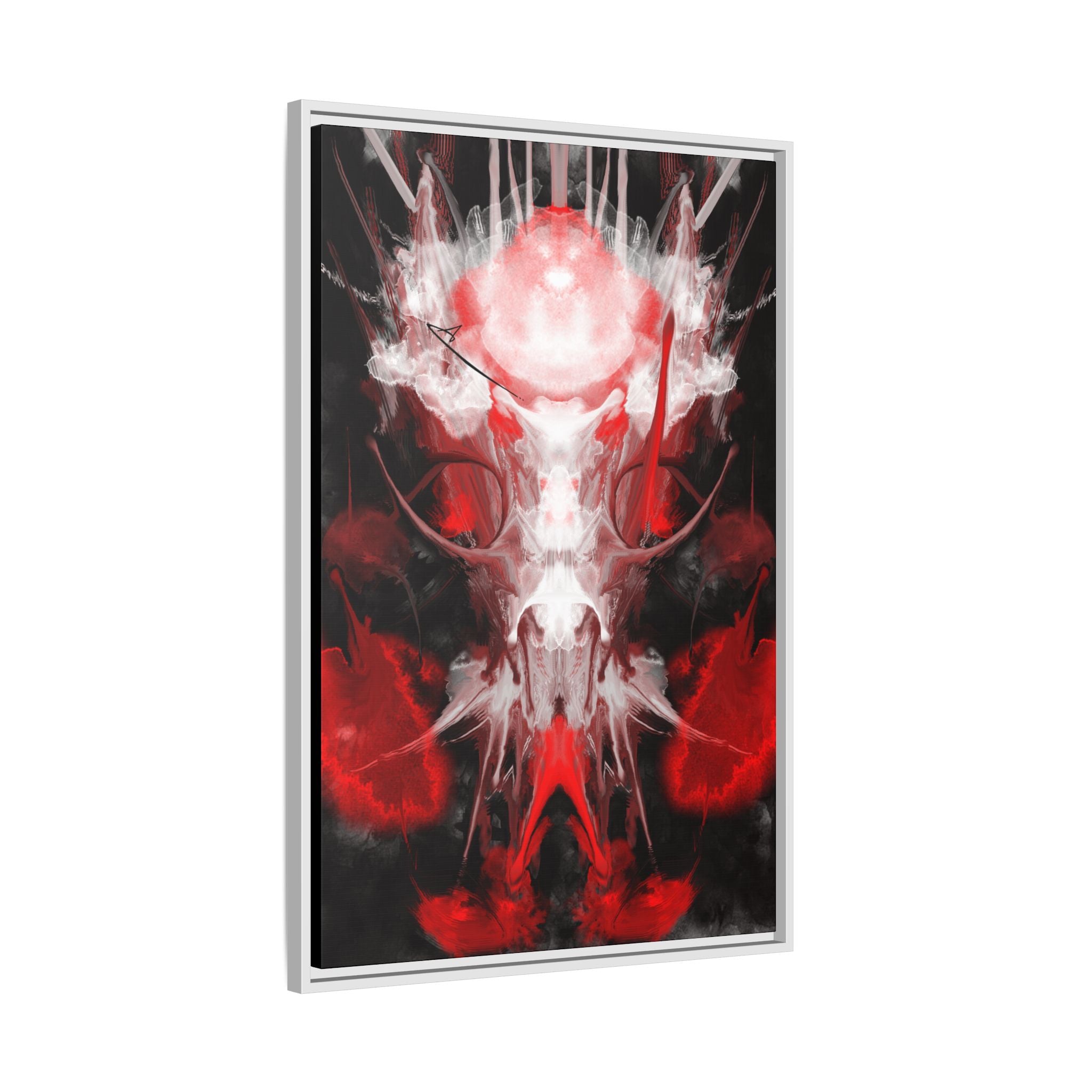 Modern Dark Abstract Canvas Wall Art | Talons – AbstractsOfficial 24x36 (vertical)