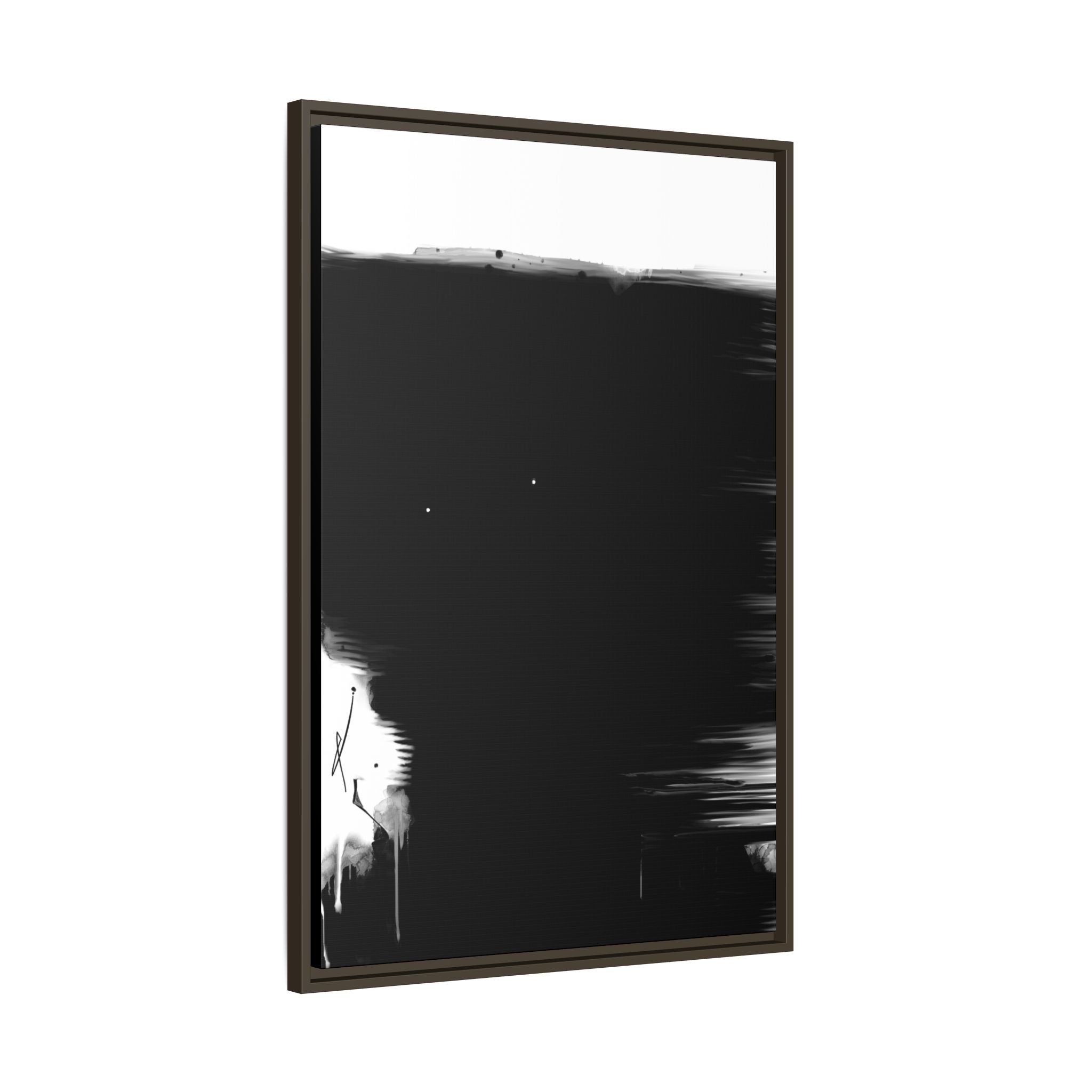 Modern Dark Abstract Canvas Wall Art | Tend – AbstractsOfficial 24 x 36 (vertical)