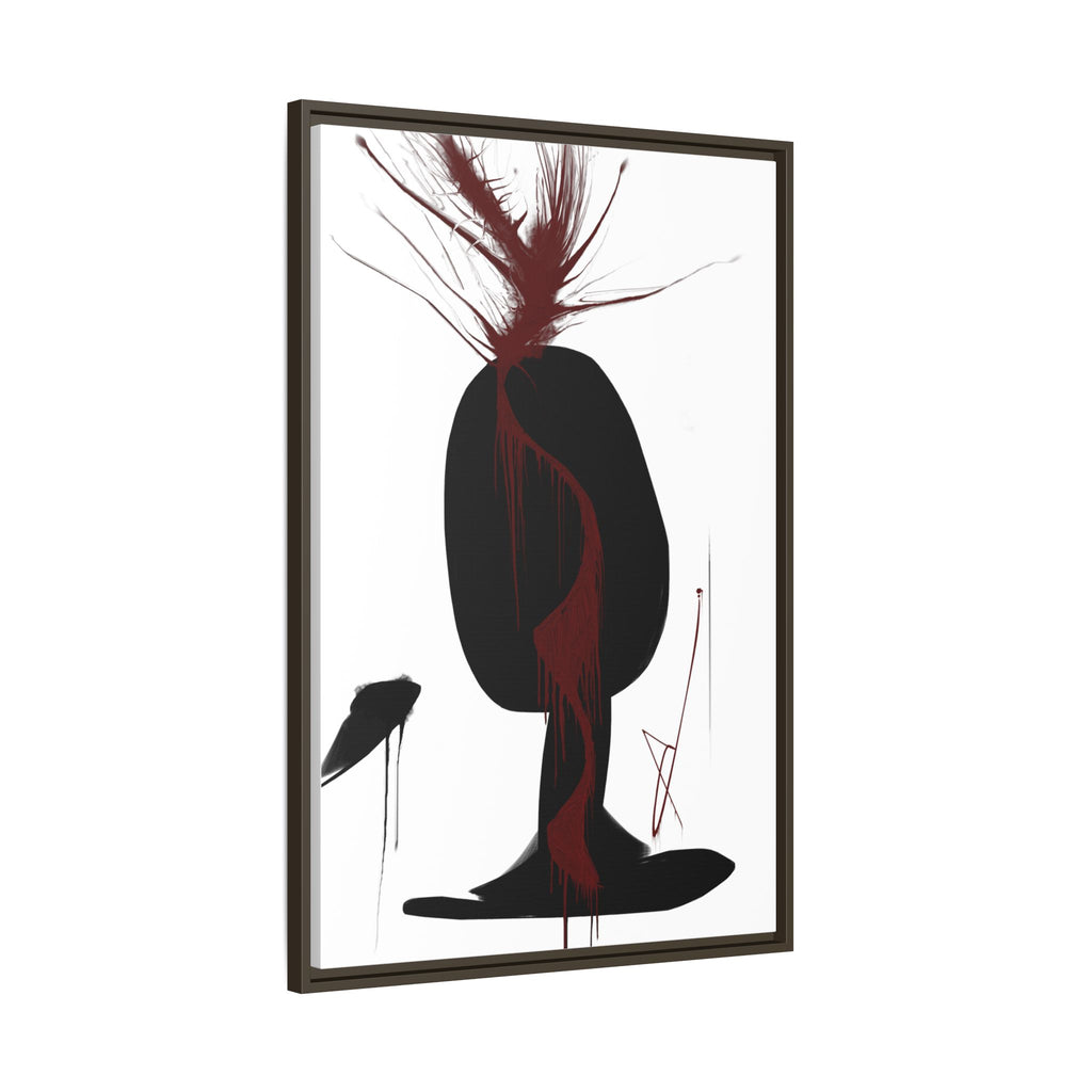 Modern Dark Abstract Canvas Wall Art | Privileged – AbstractsOfficial 24 x 36 (vertical)