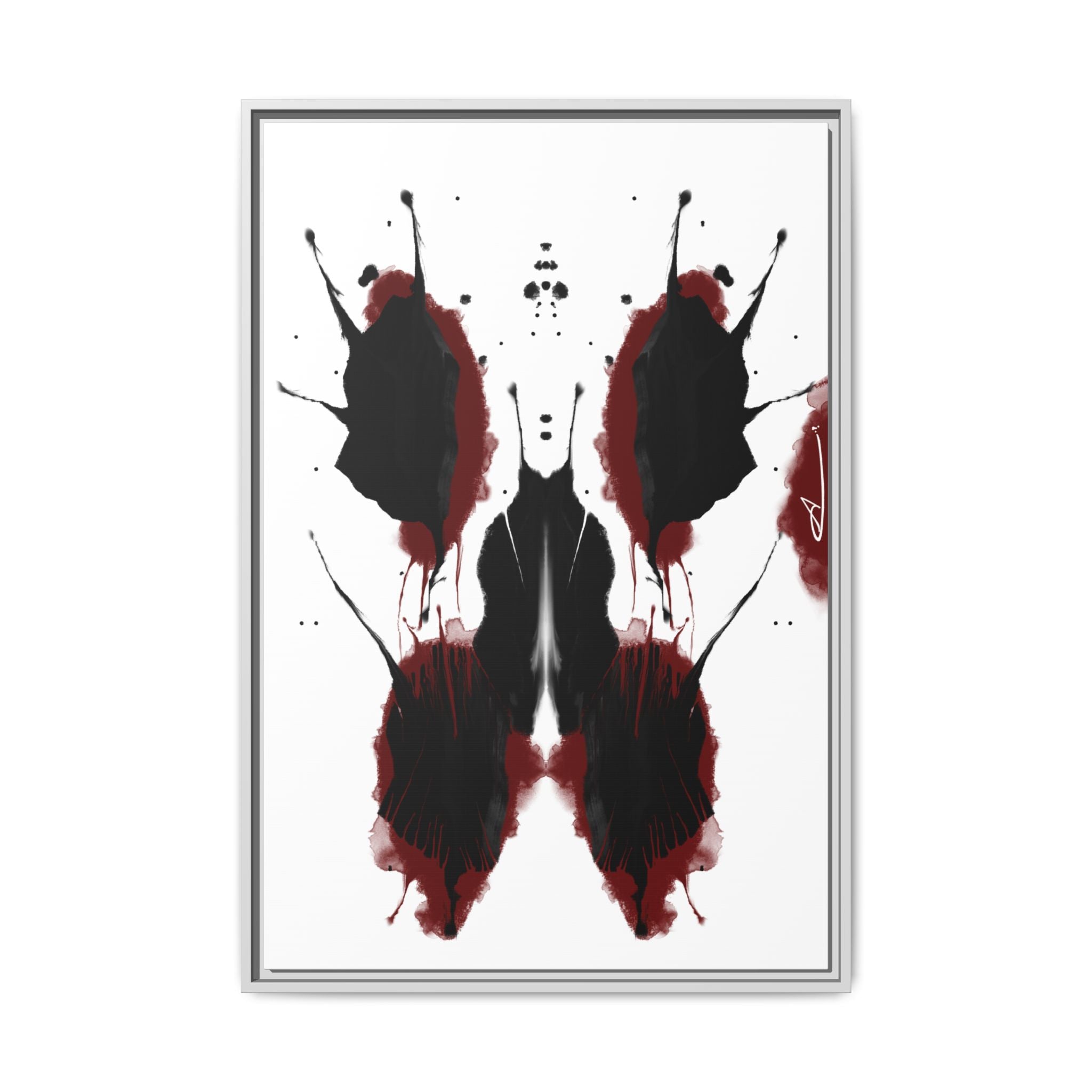 "Phlebotomize" Canvas Print (Framed)