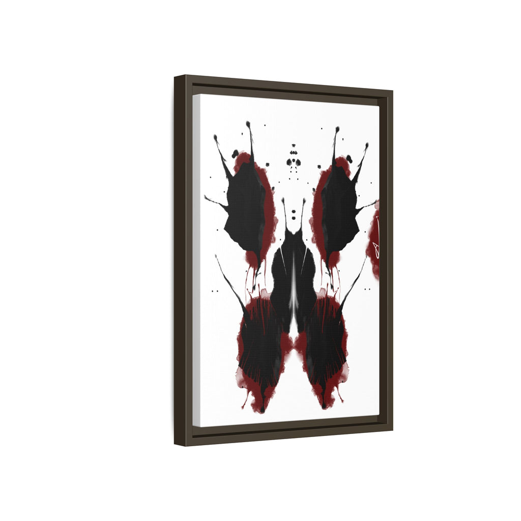 "Phlebotomize" Canvas Print (Framed) Smaller size