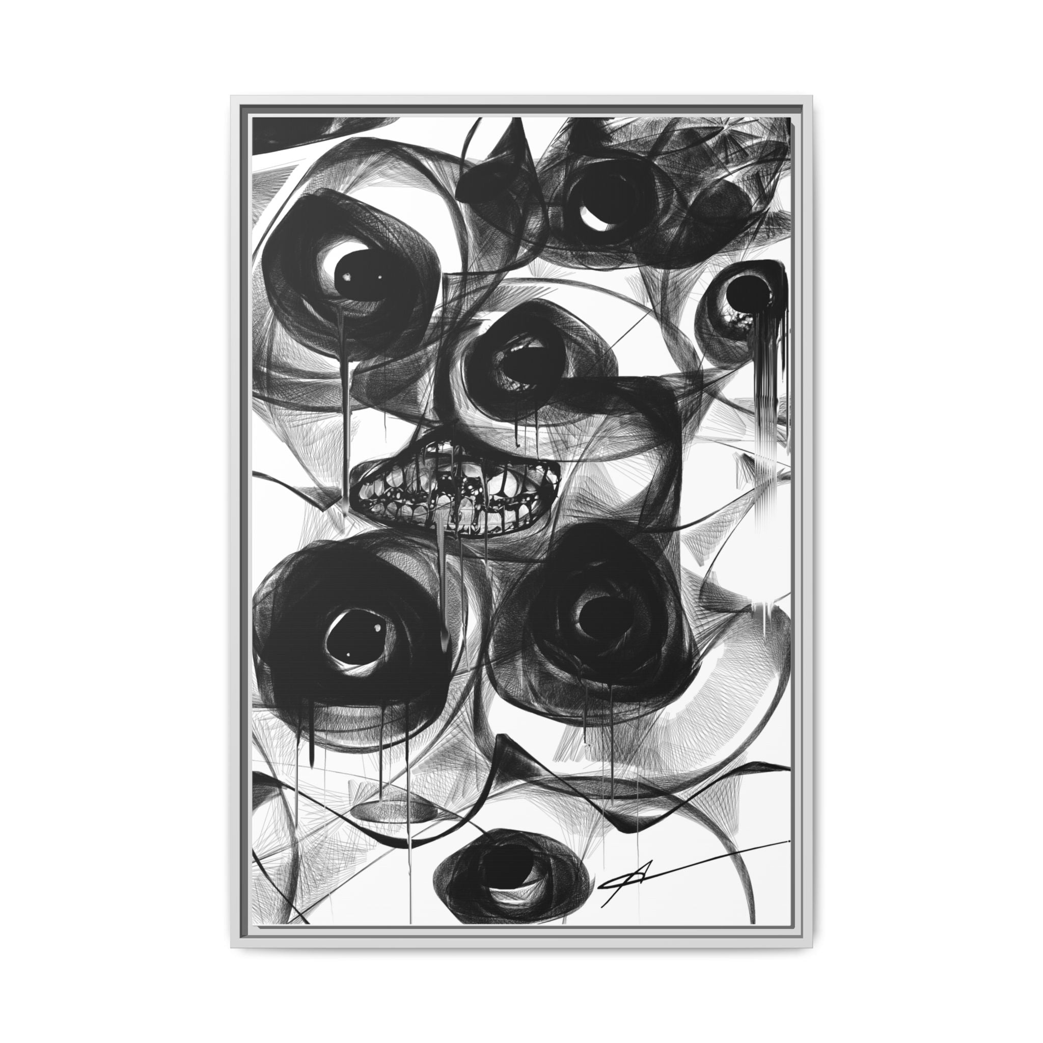 "Watches" Canvas Print (Framed)