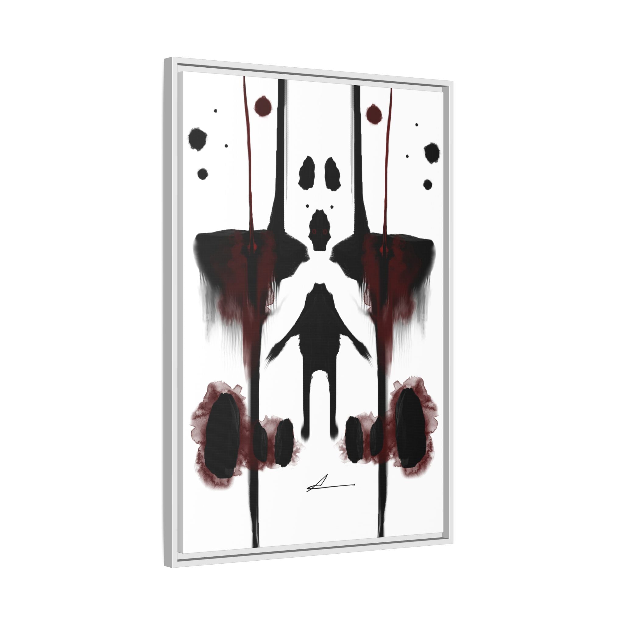 "Muffled" Canvas Print (Framed)