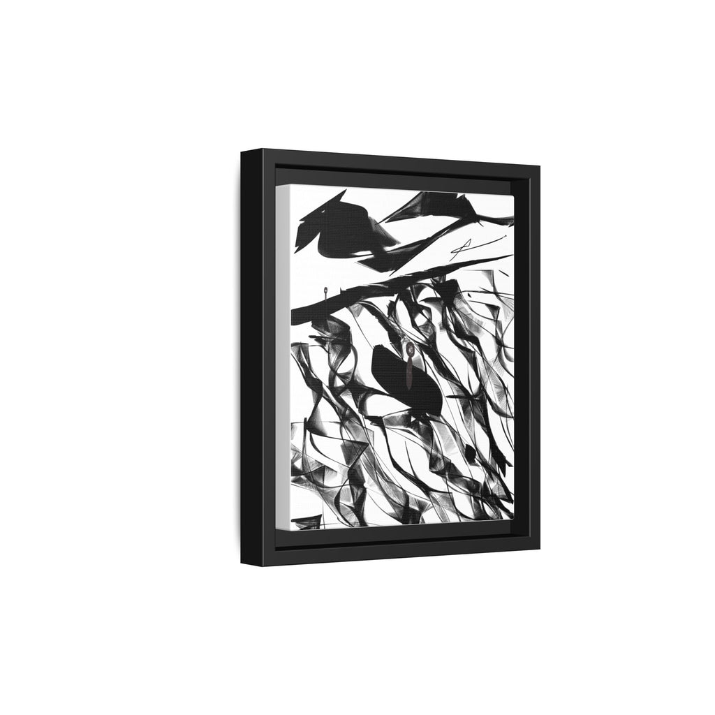 Modern Dark Abstract Canvas Wall Art | Still – AbstractsOfficial 8 x 10 (Vertical)