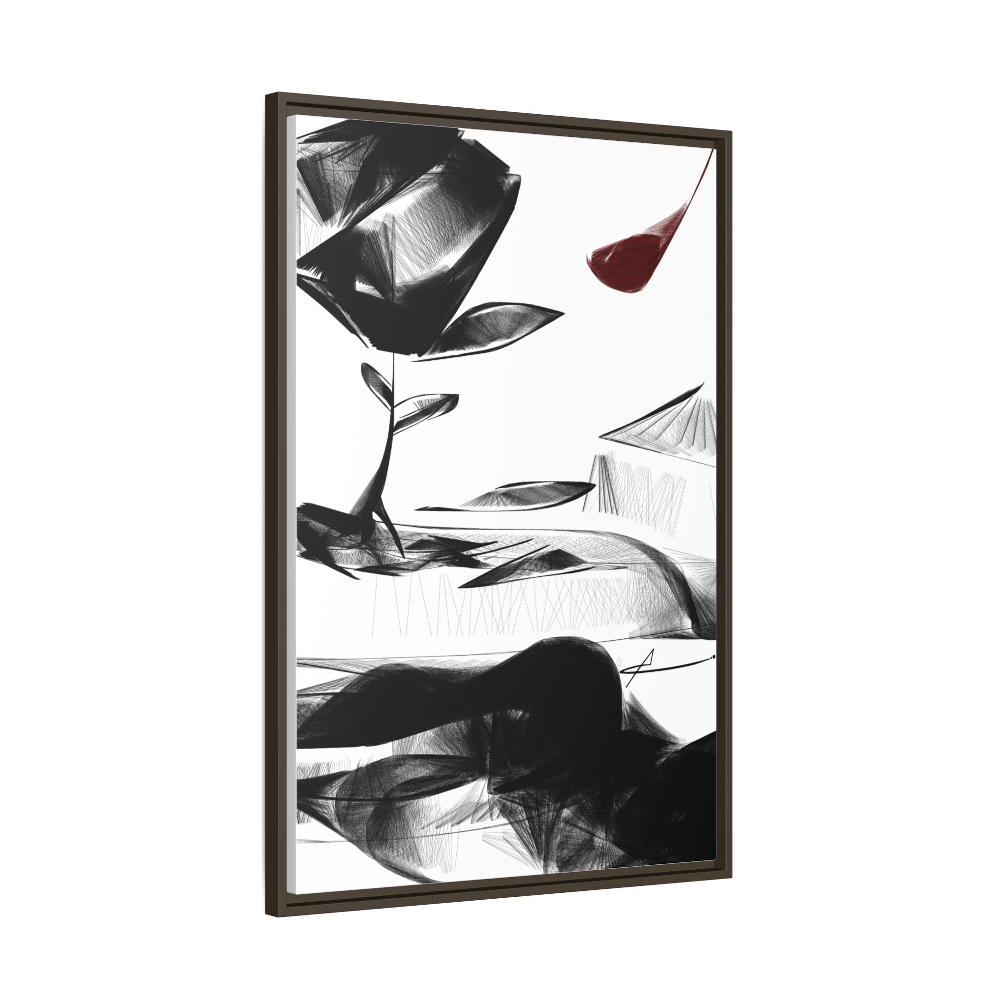 "Stand" Canvas Print (Framed)