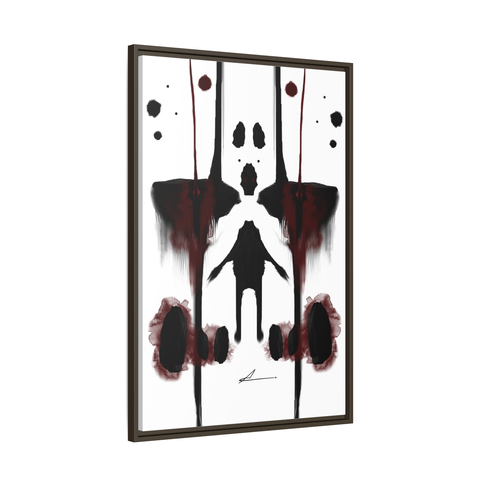 "Muffled" Canvas Print (Framed)