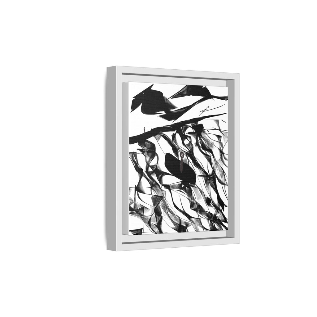 Modern Dark Abstract Canvas Wall Art | Still – AbstractsOfficial 8 x 10 (Vertical)