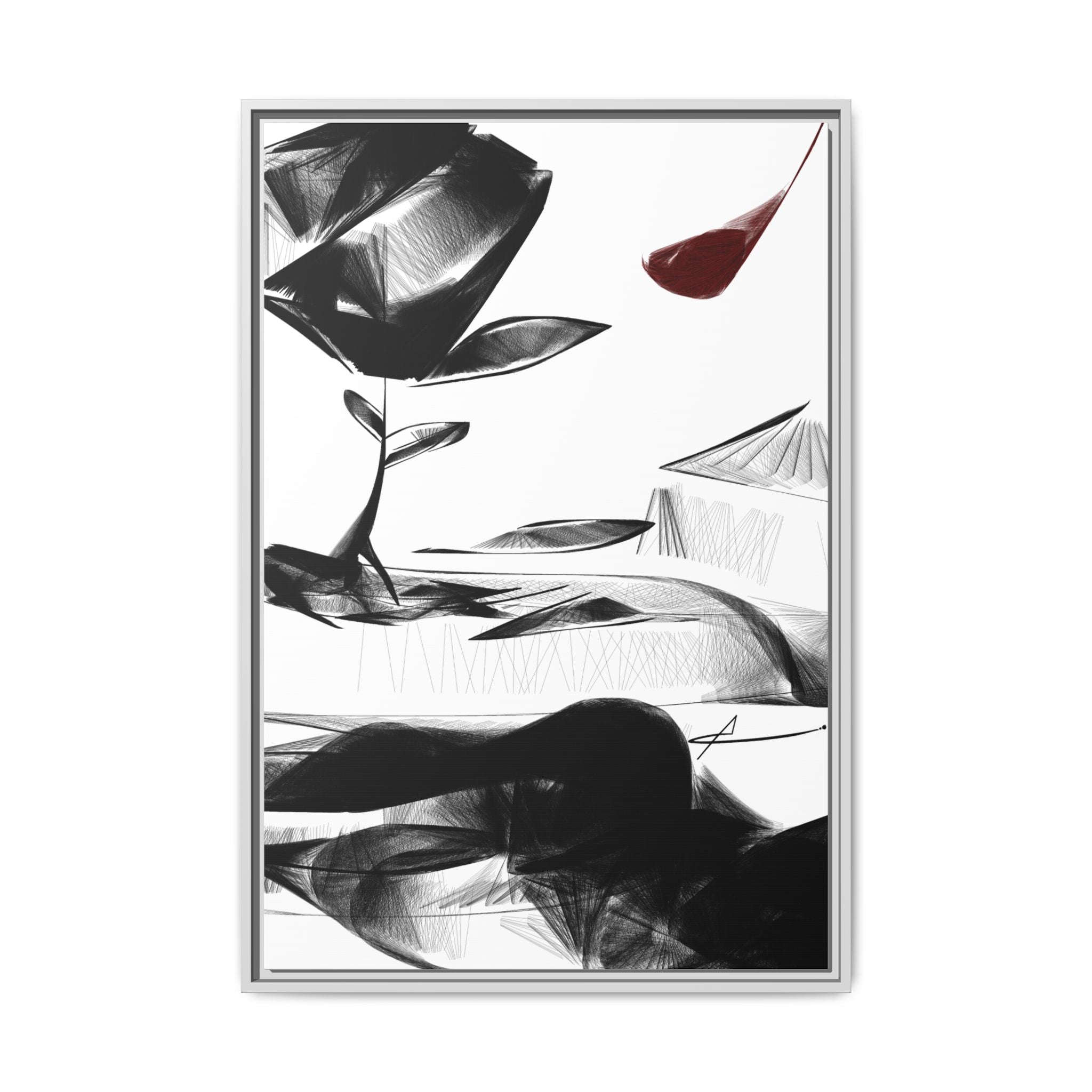 "Stand" Canvas Print (Framed)