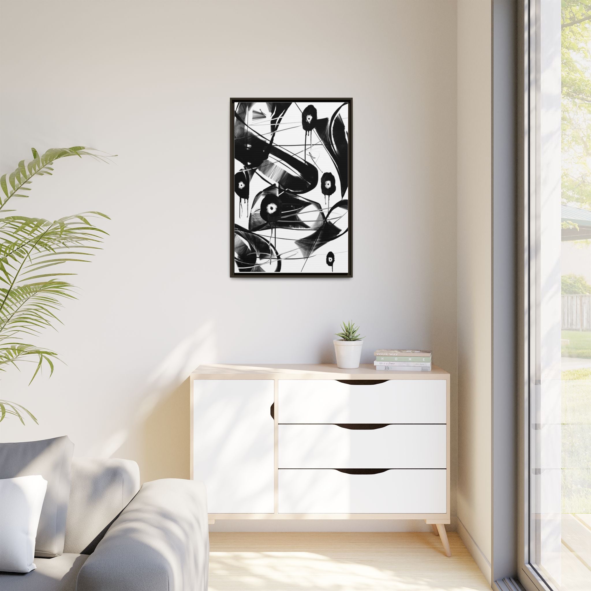 "Found" Canvas Print (Framed)