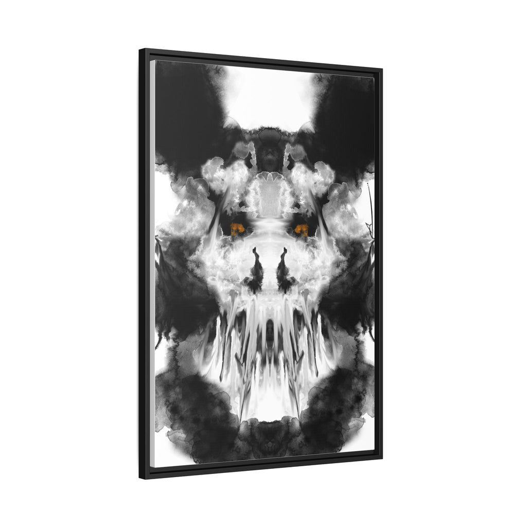 Modern Dark Abstract Canvas Wall Art | Provoke – AbstractsOfficial 24x36 (vertical)