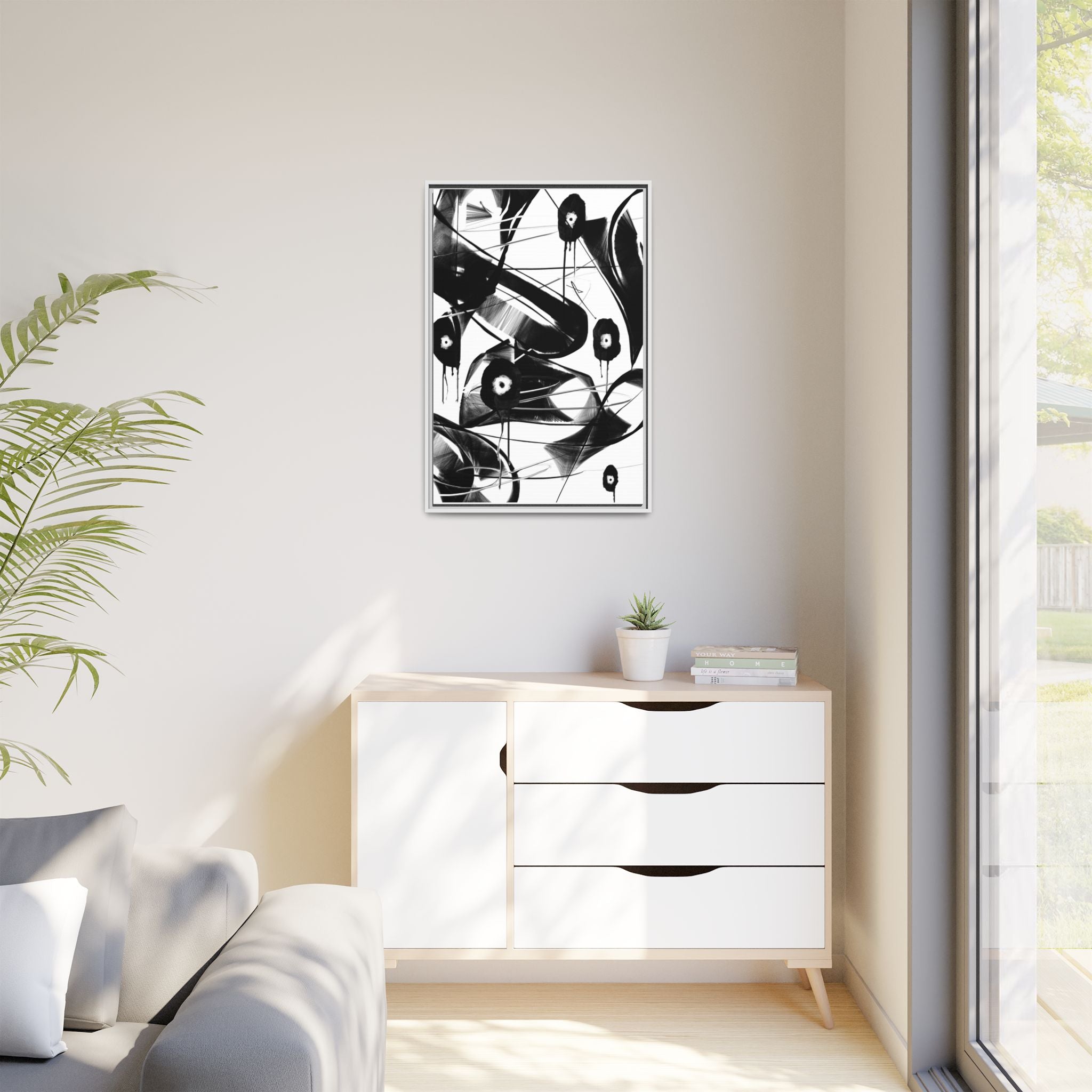 "Found" Canvas Print (Framed)