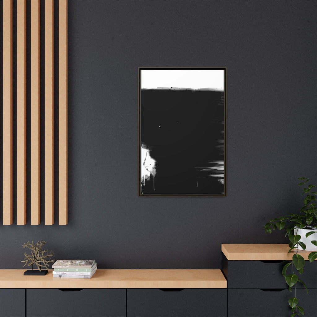 Modern Dark Abstract Canvas Wall Art | Tend – AbstractsOfficial 24 x 36 (vertical)