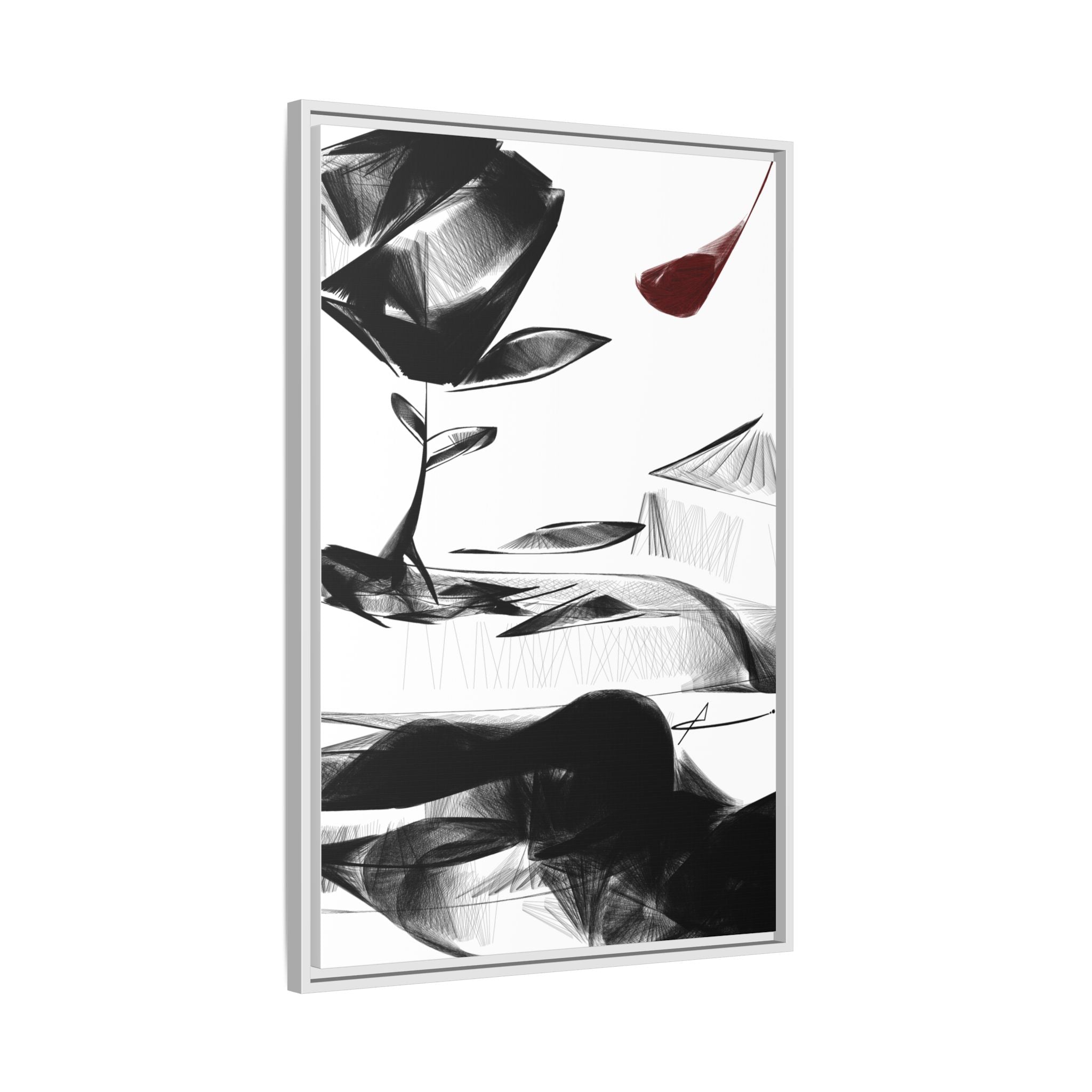 "Stand" Canvas Print (Framed)