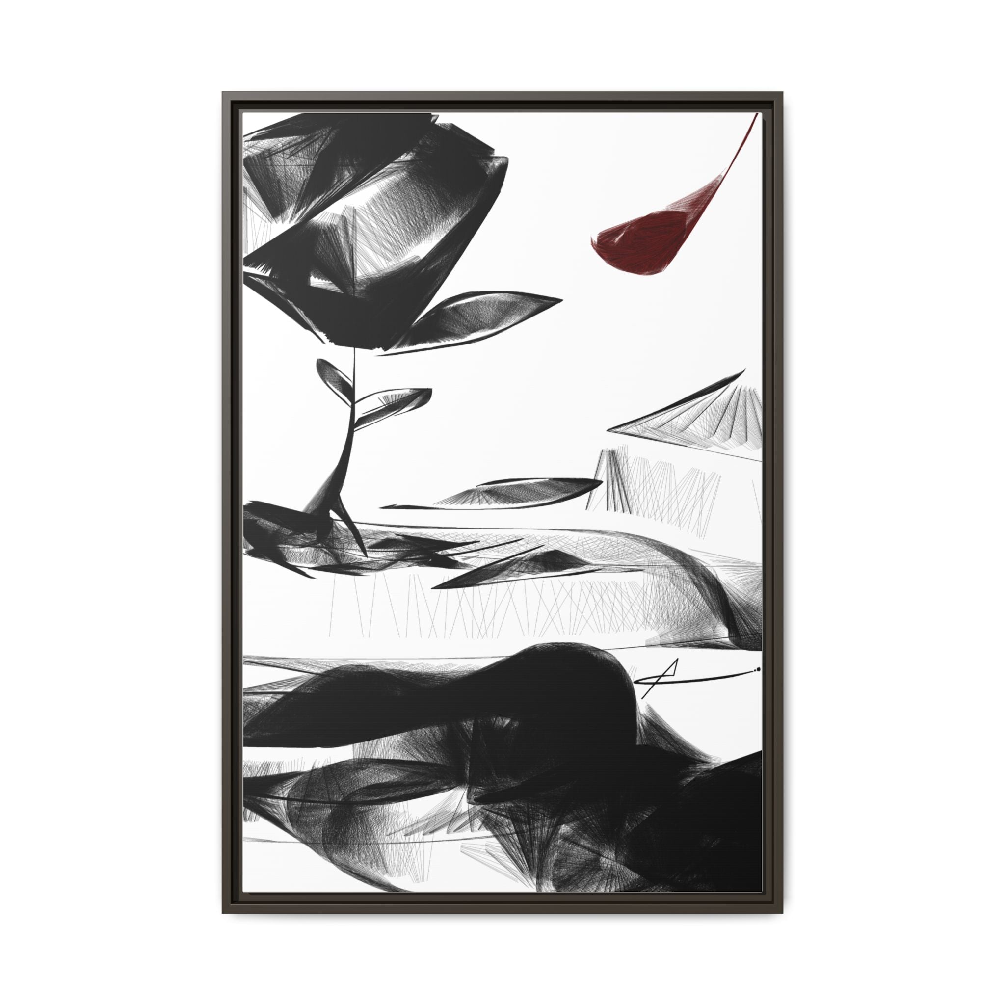 "Stand" Canvas Print (Framed)