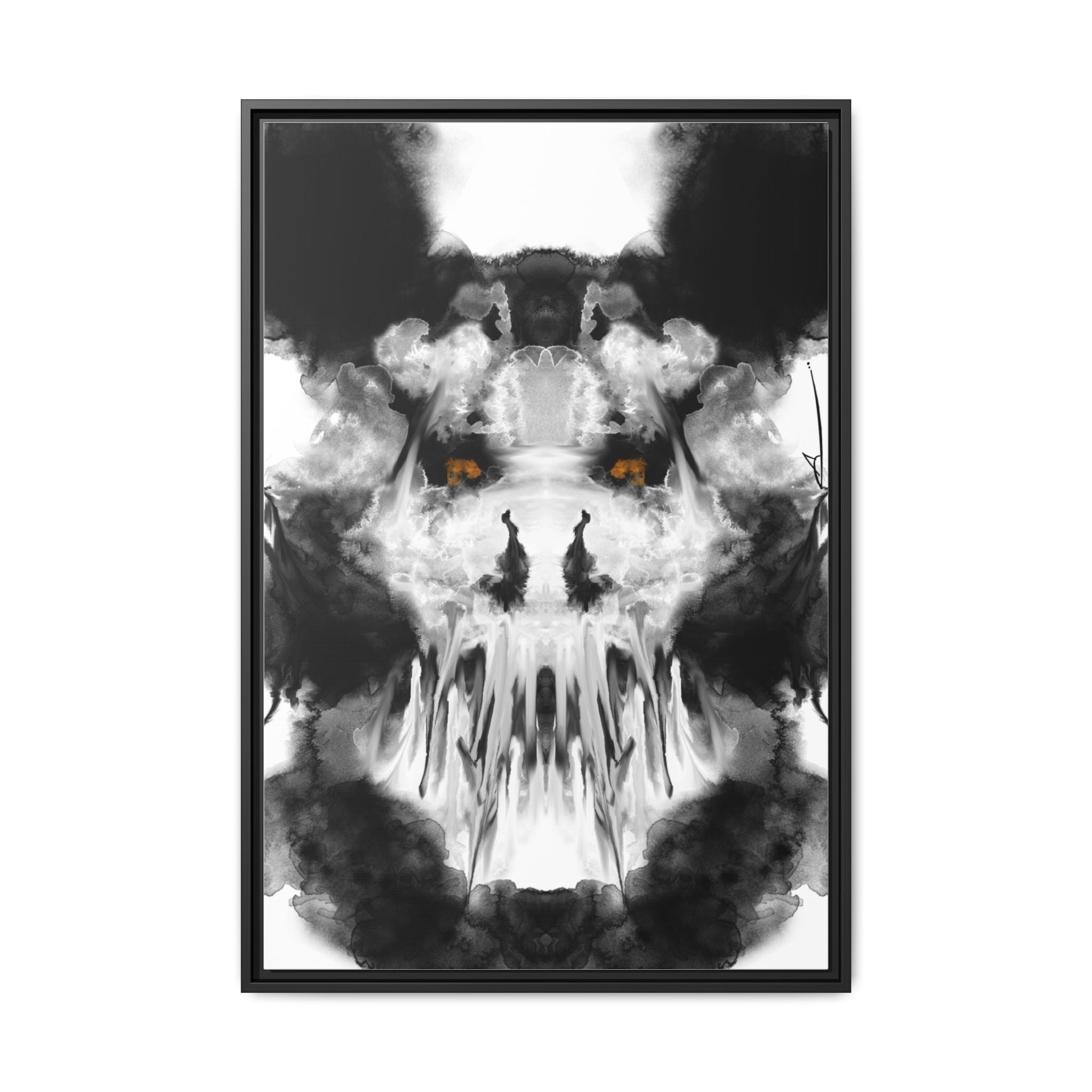 Modern Dark Abstract Canvas Wall Art | Provoke – AbstractsOfficial 24x36 (vertical)