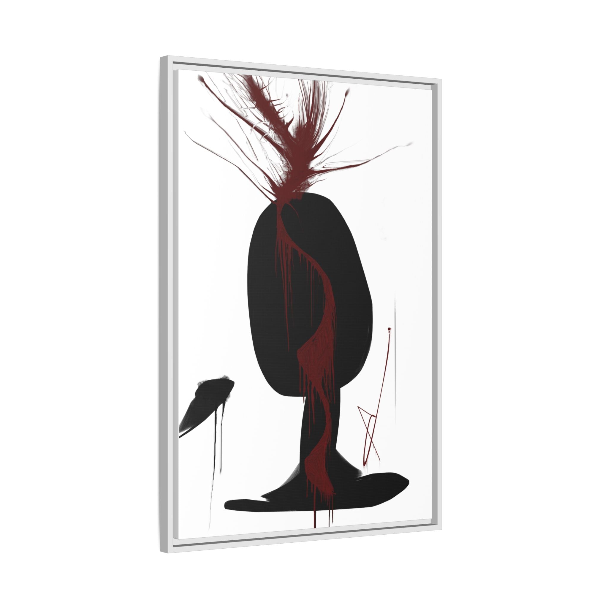 Modern Dark Abstract Canvas Wall Art | Privileged – AbstractsOfficial 24 x 36 (vertical)