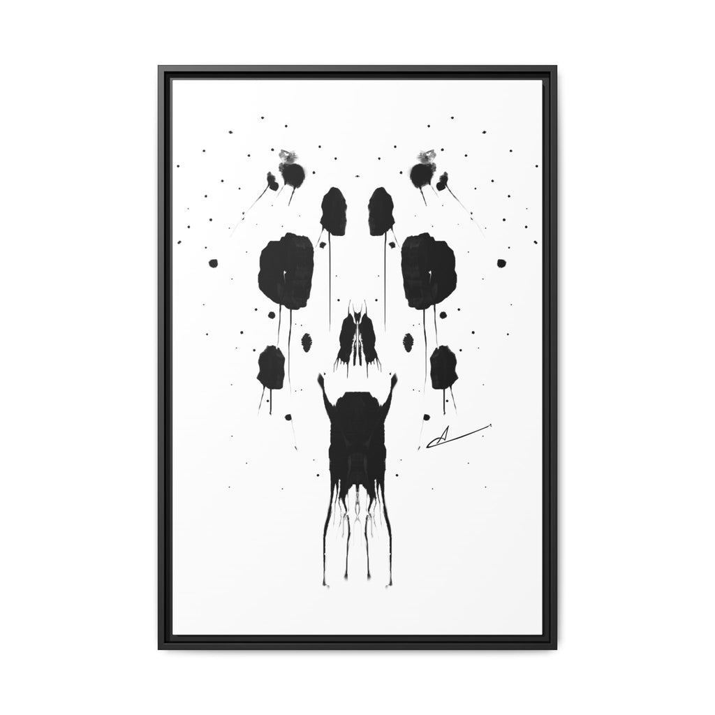 Modern Dark Abstract Canvas Wall Art | Fragile – AbstractsOfficial 24x36 (vertical)