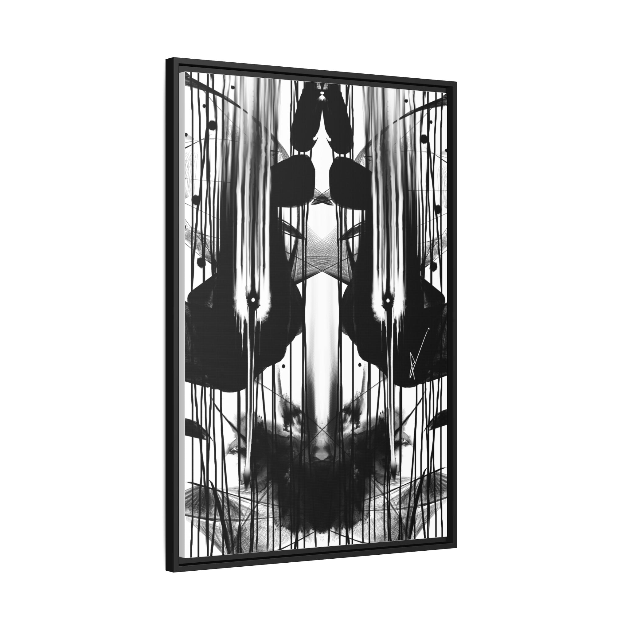 "Befoul" Canvas Print (Framed)