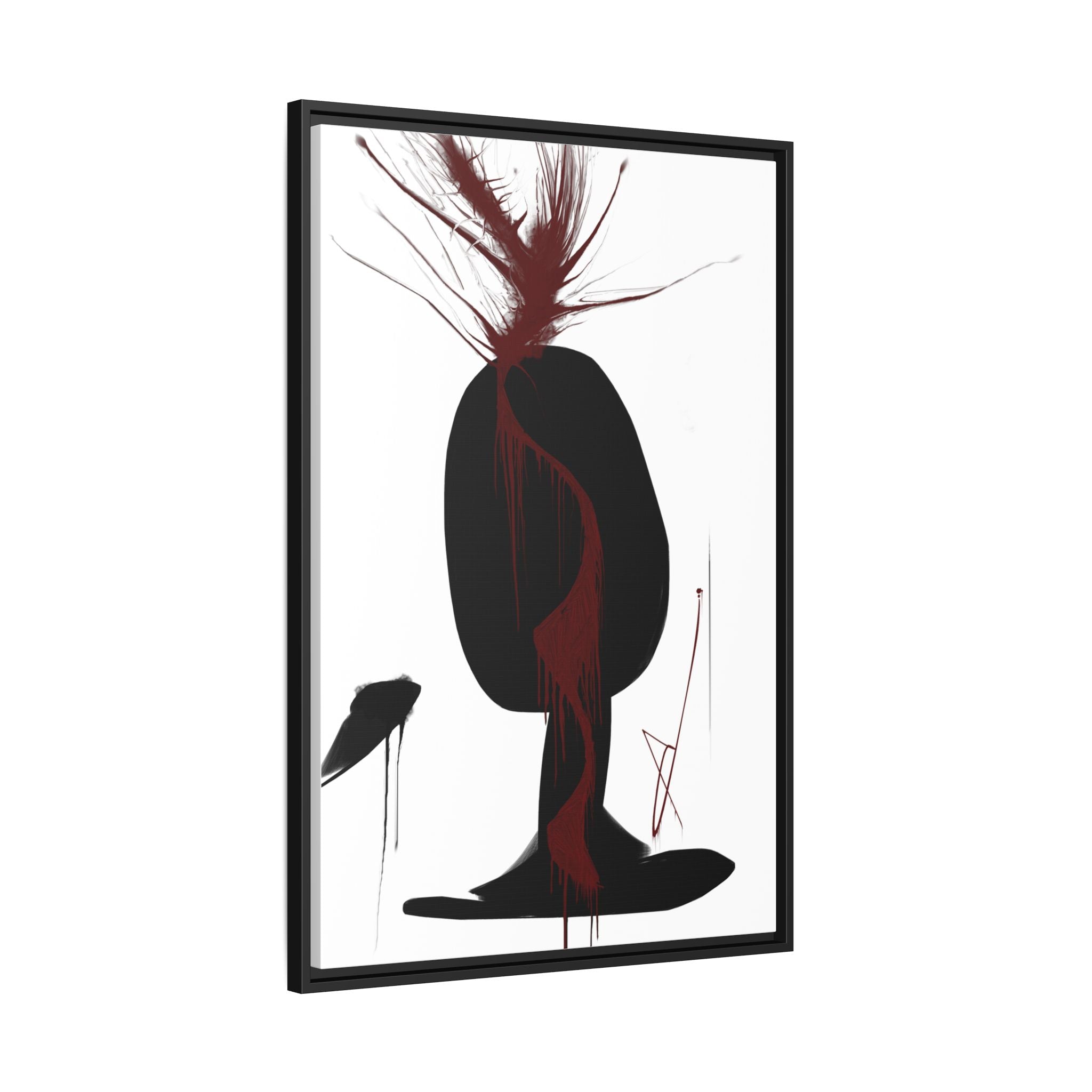 Modern Dark Abstract Canvas Wall Art | Privileged – AbstractsOfficial 24 x 36 (vertical)