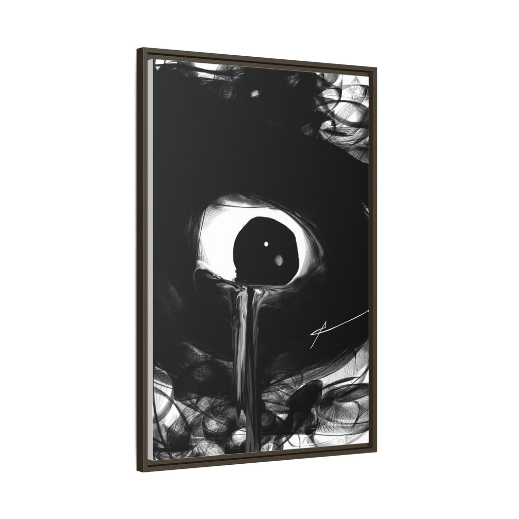 "Leak" Canvas Print (Framed)