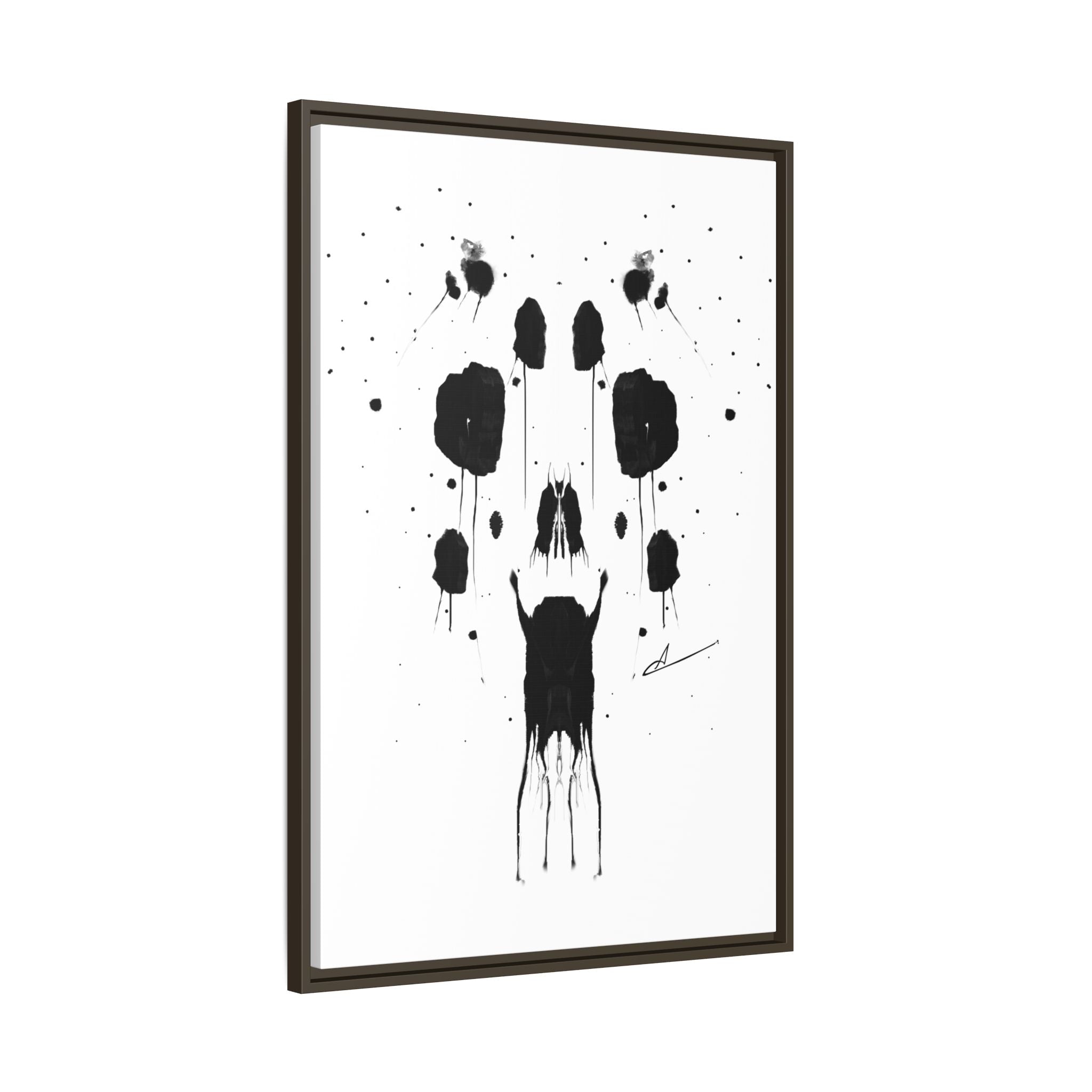 Modern Dark Abstract Canvas Wall Art | Fragile – AbstractsOfficial 24x36 (vertical)